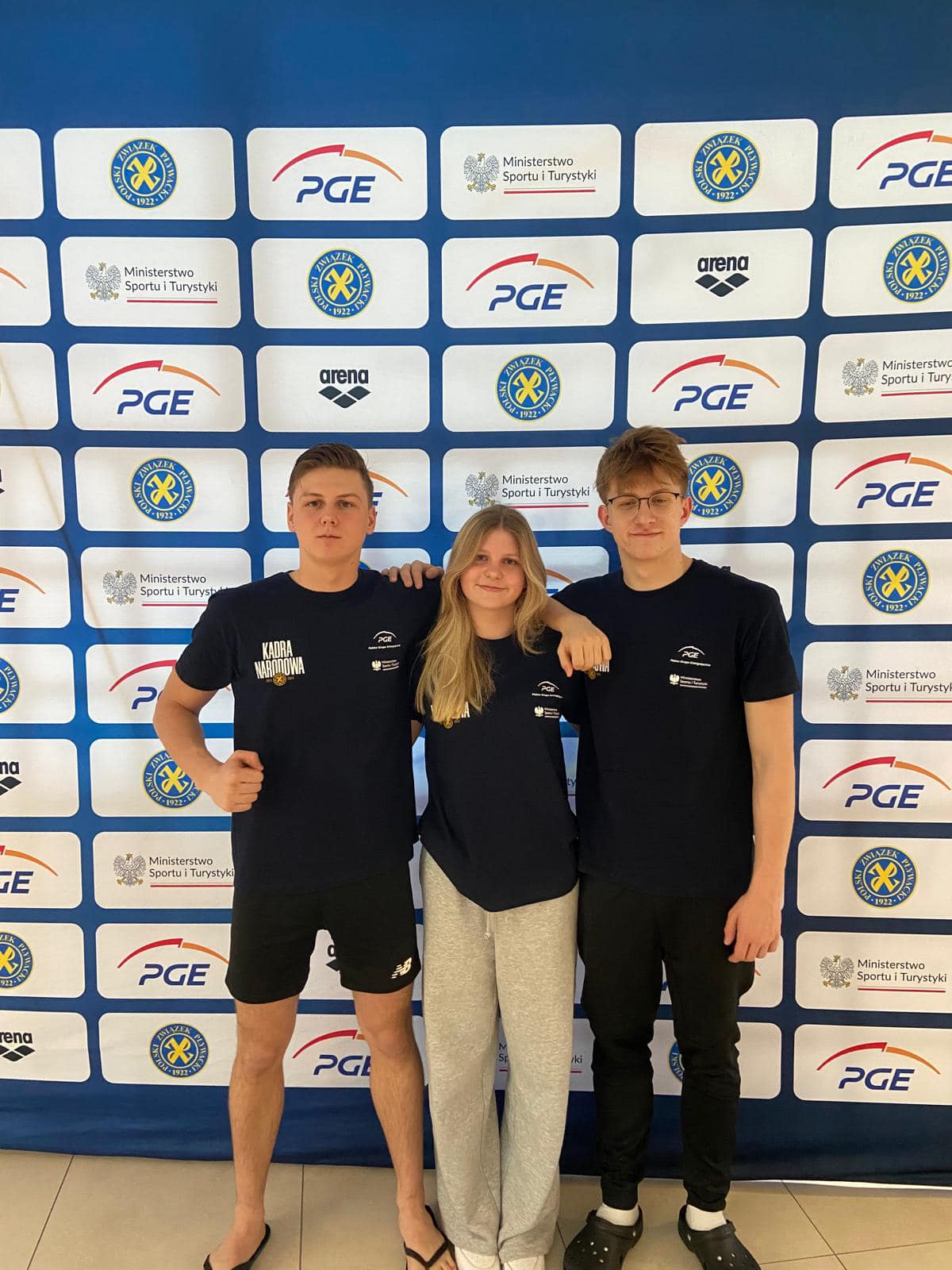 Fot. "Sikret" Gliwice/Facebook Filip Polonius, Marta Cigrymus i Jakub Katana