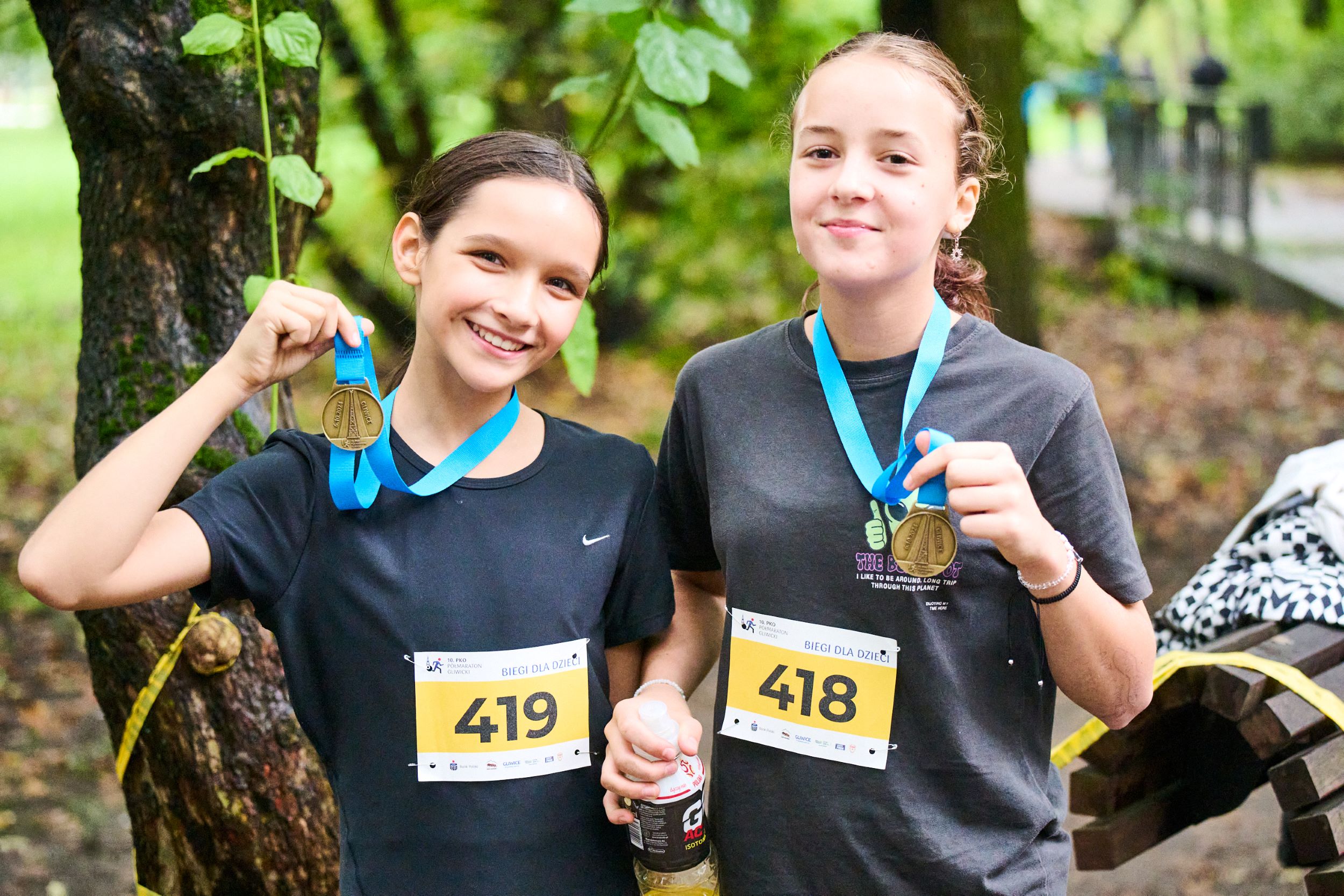 Fot. M. Buksa/UM w Gliwicach Nastolatki z medalami