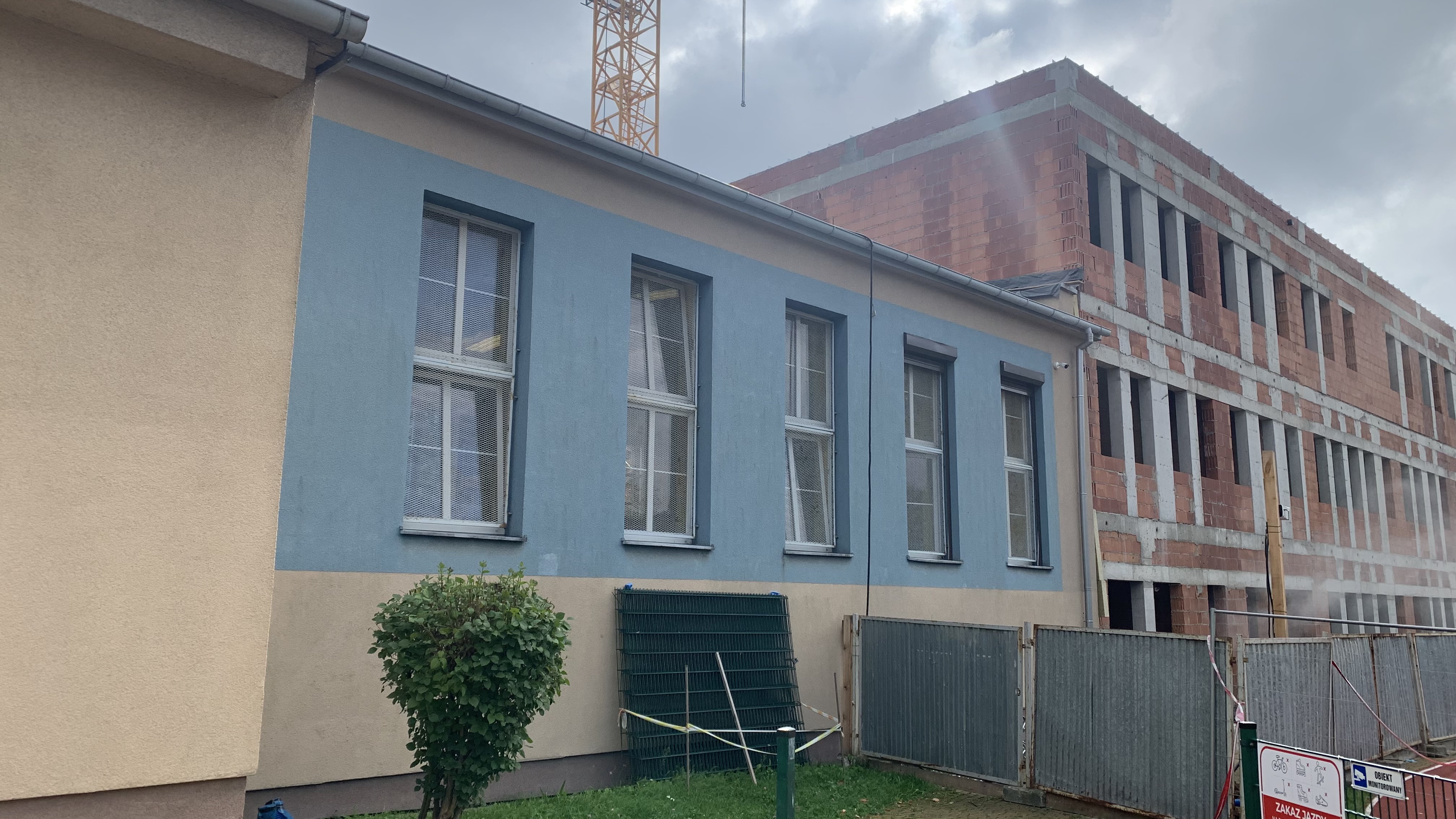 Sala gimnastyczna przy ZSP nr 7