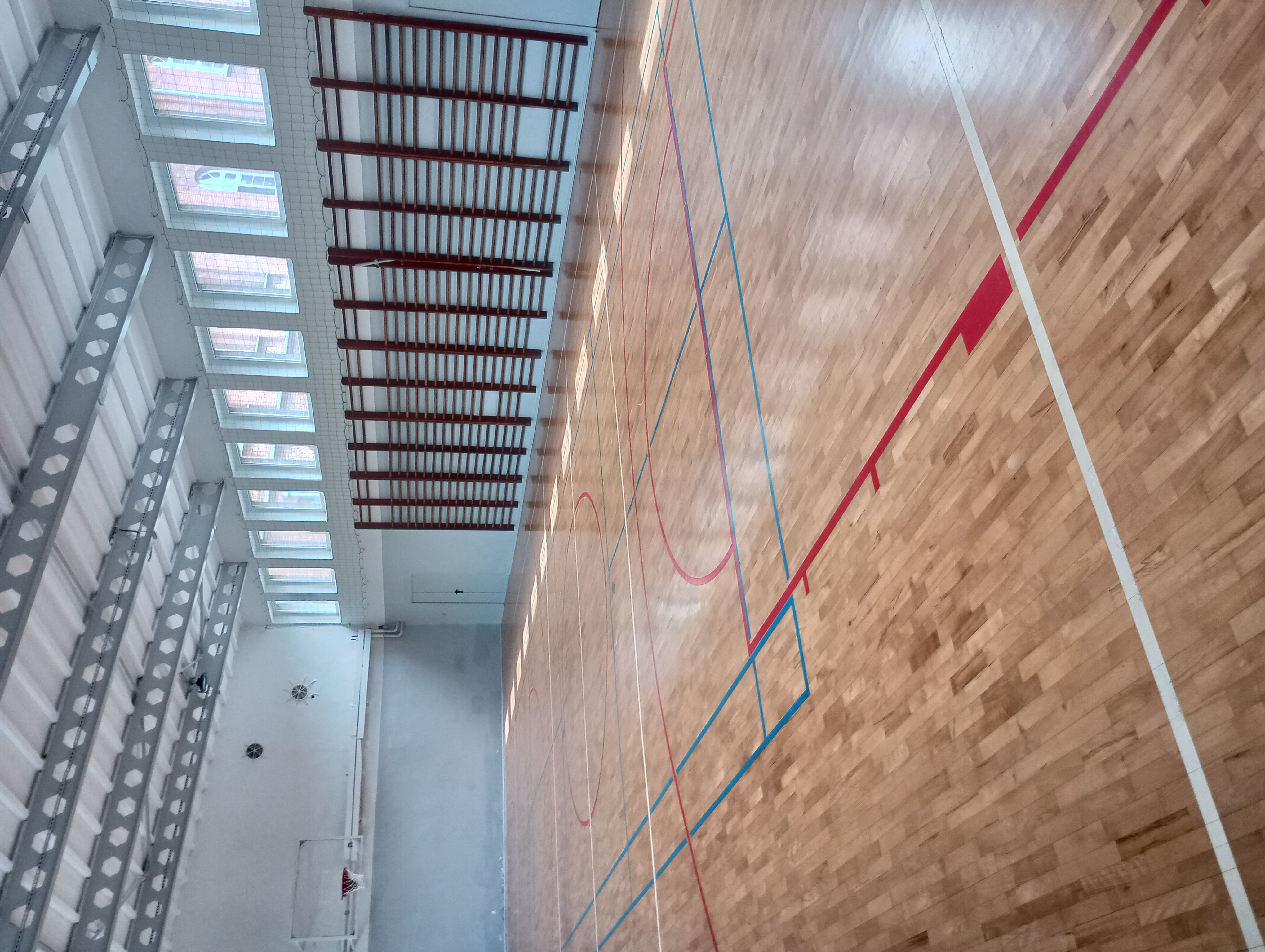 Sala gimnastyczna przy LO nr 5