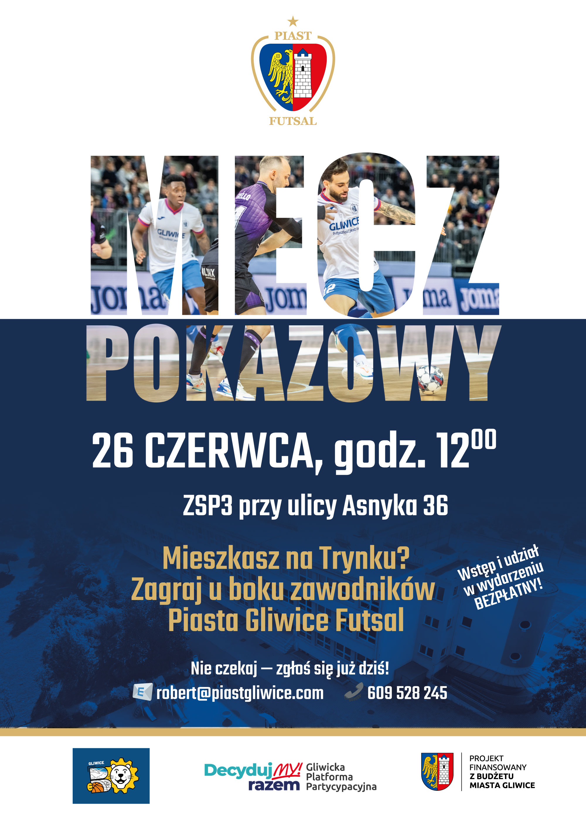 Mecz pokazowy futsalu