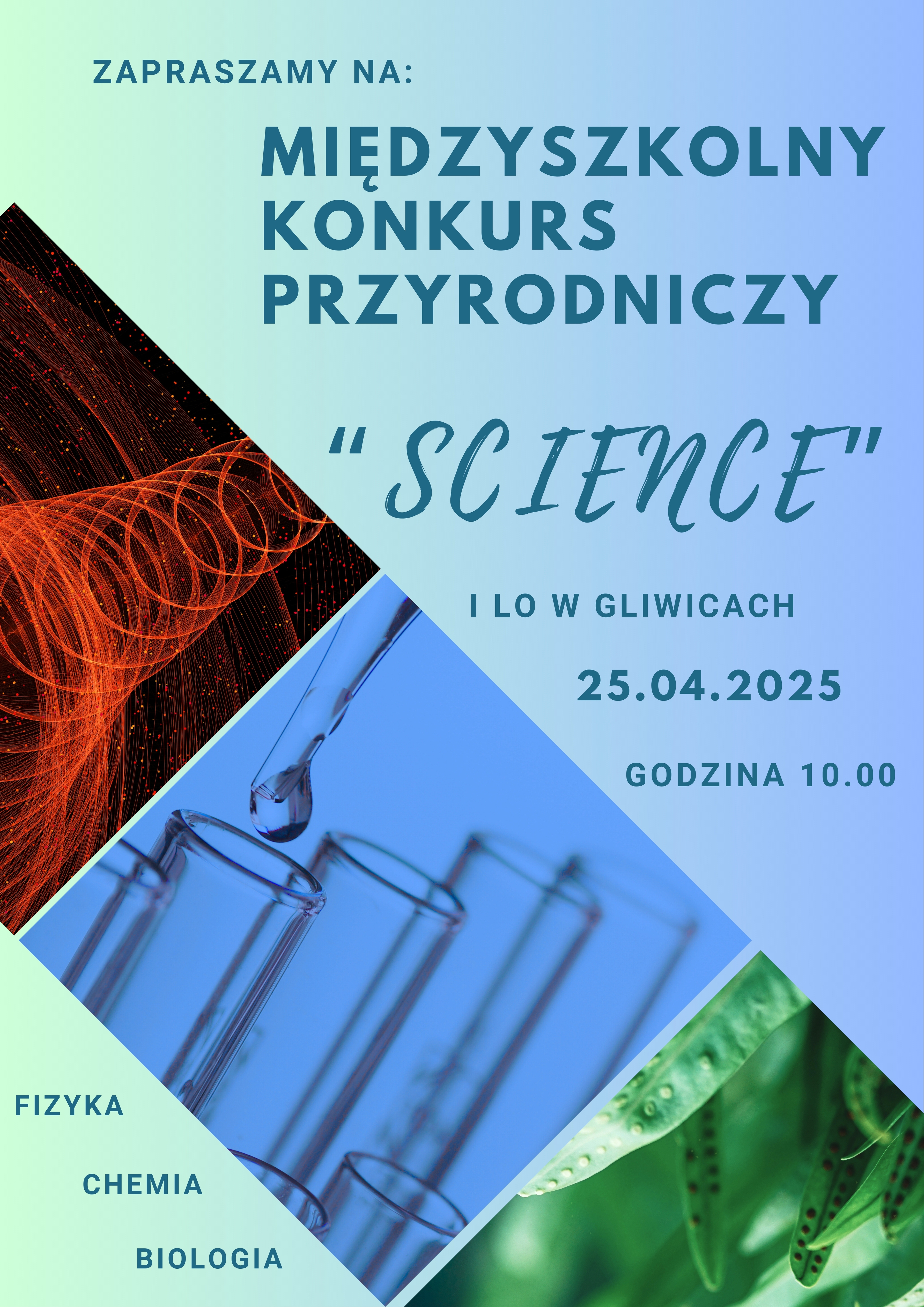 plakat "SCIENCE"