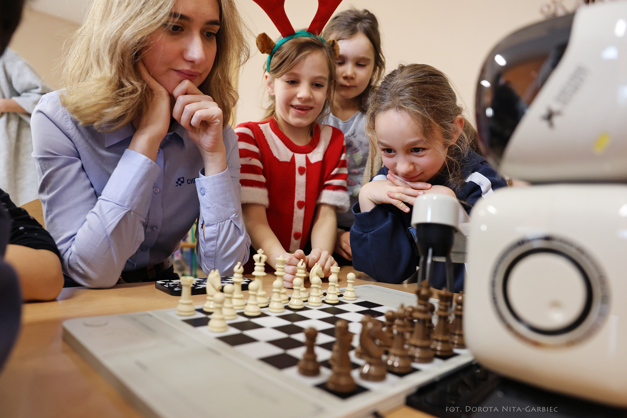 "Gliwice uczą szachów" w Szkole Podstawowej nr 5 w ZSP3