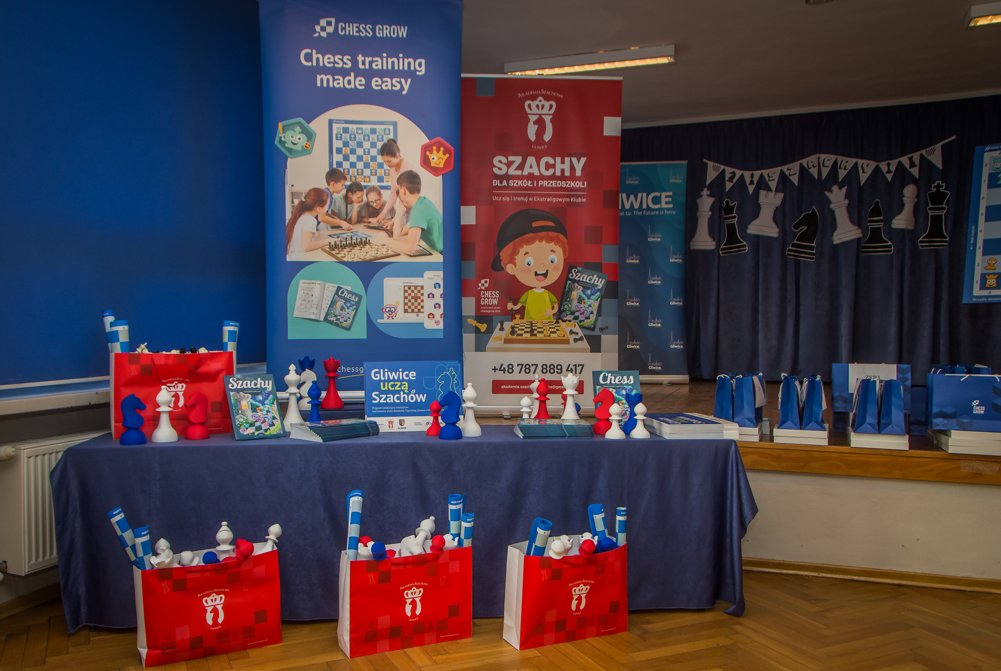 Gliwice uczą szachów