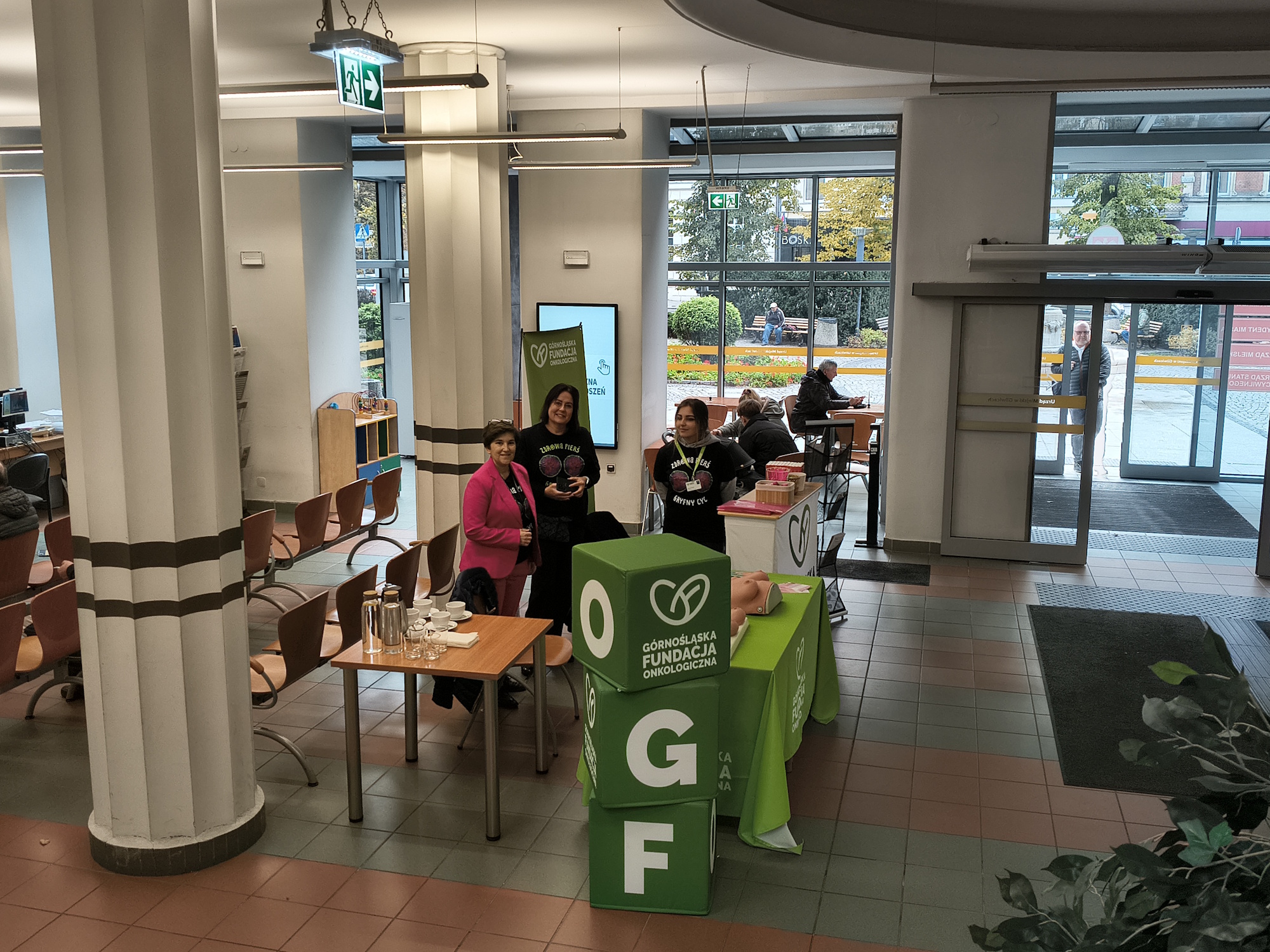 punkt konsultacyjny w Urzędzie Miejskim