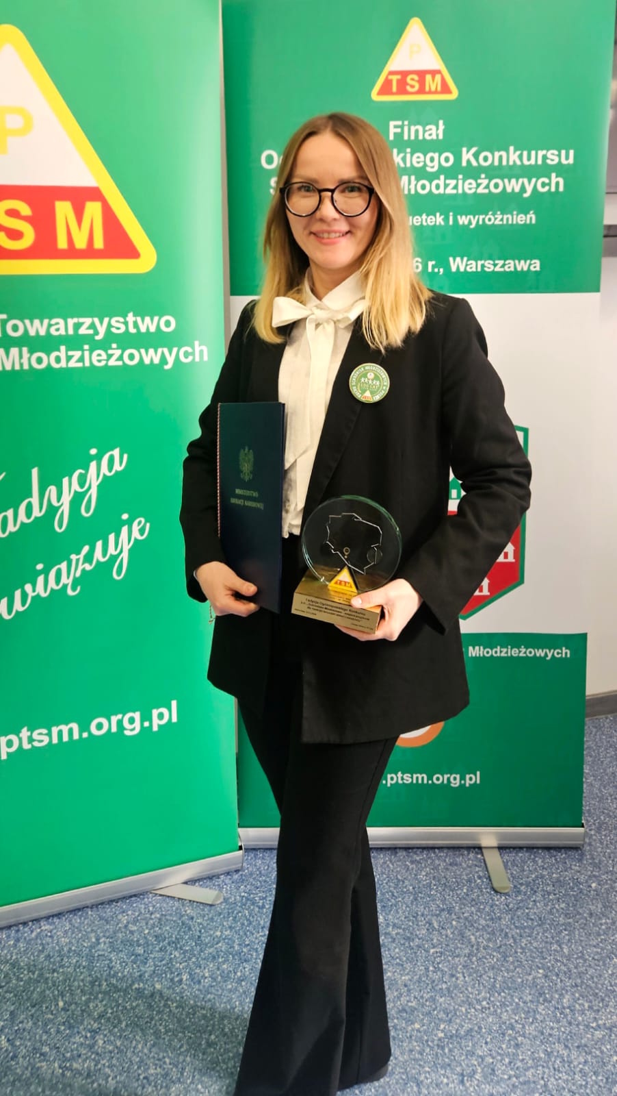 Dyrektor Grabarczyk z nagrodą dla "Ślązaczka"