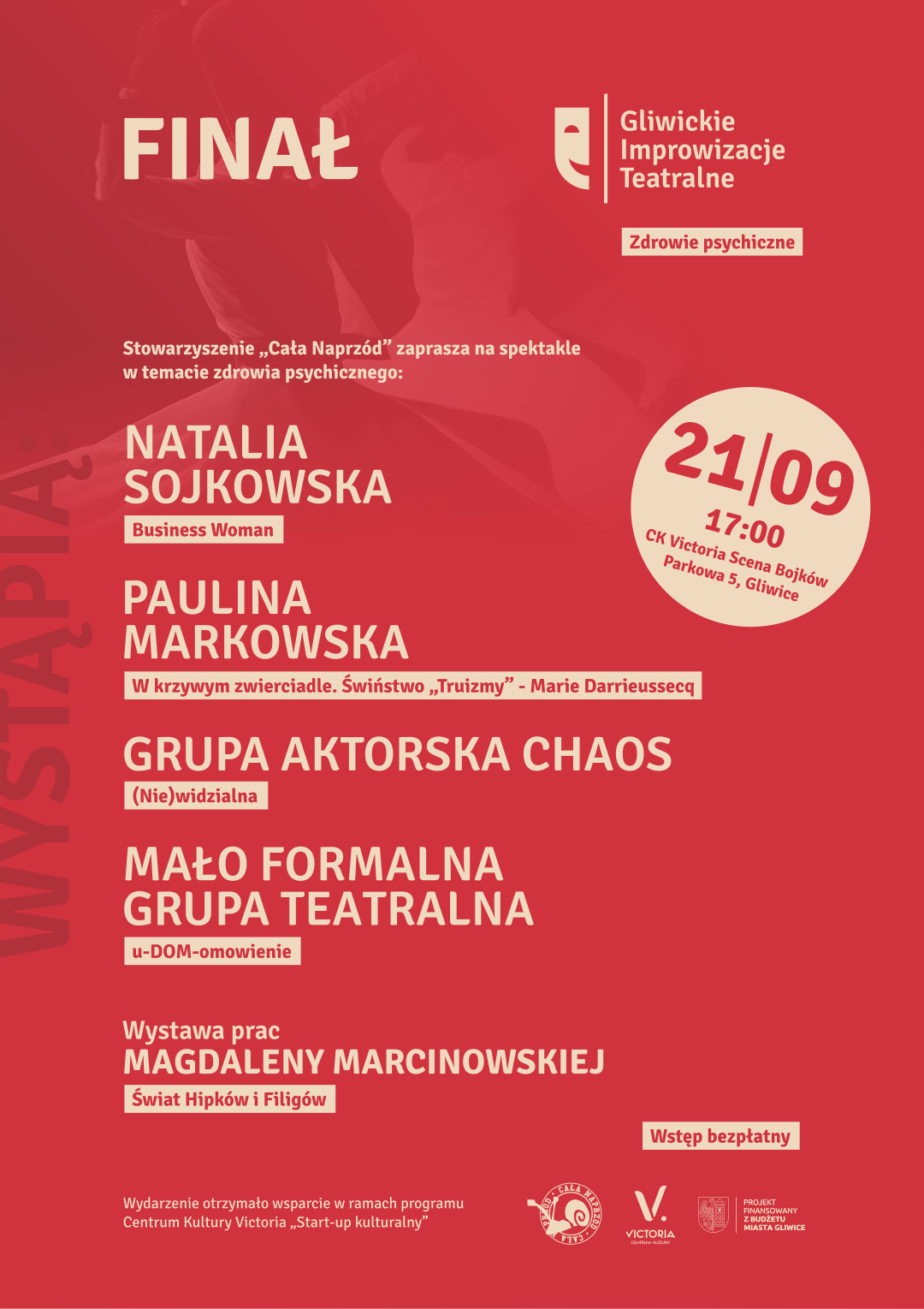 Mat. graf. organizatora Plakat
