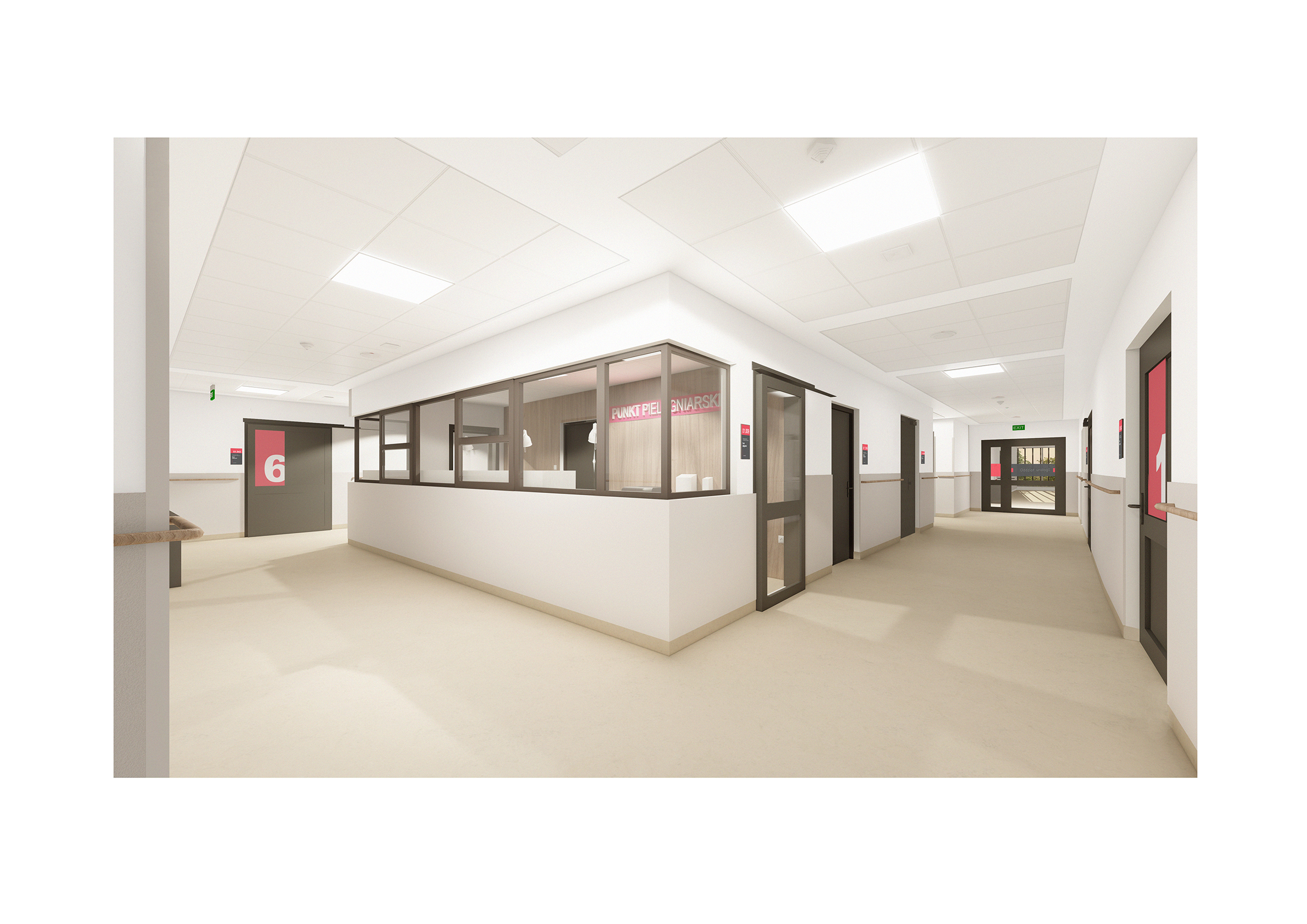 wiz. Industria Project wizualizacja szpitala