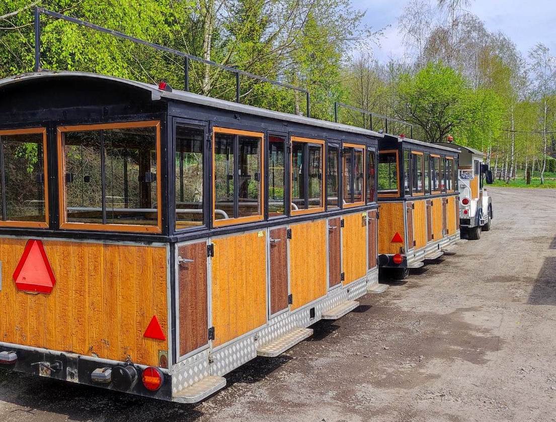 Jedna z zapowiadanych atrakcji otwarcia – kolejka turystyczna (fot. mat. organizatorów) otwarcie Nowego Centrum Gliwic