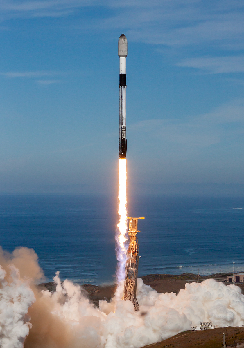 Start Falcon 9, fot. SpaceX Start Falcon 9