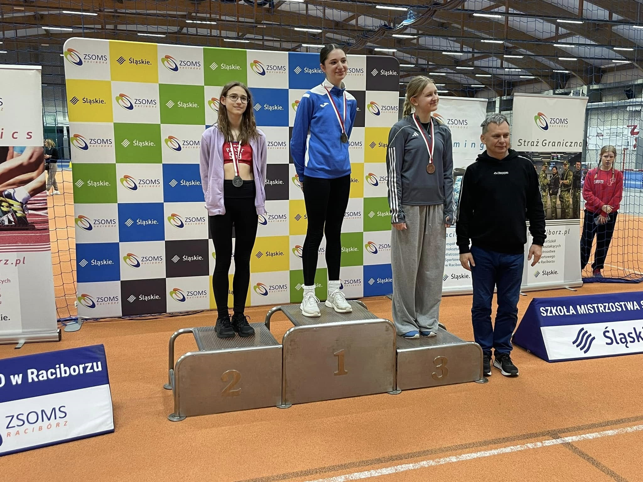 Lena Manulik na podium