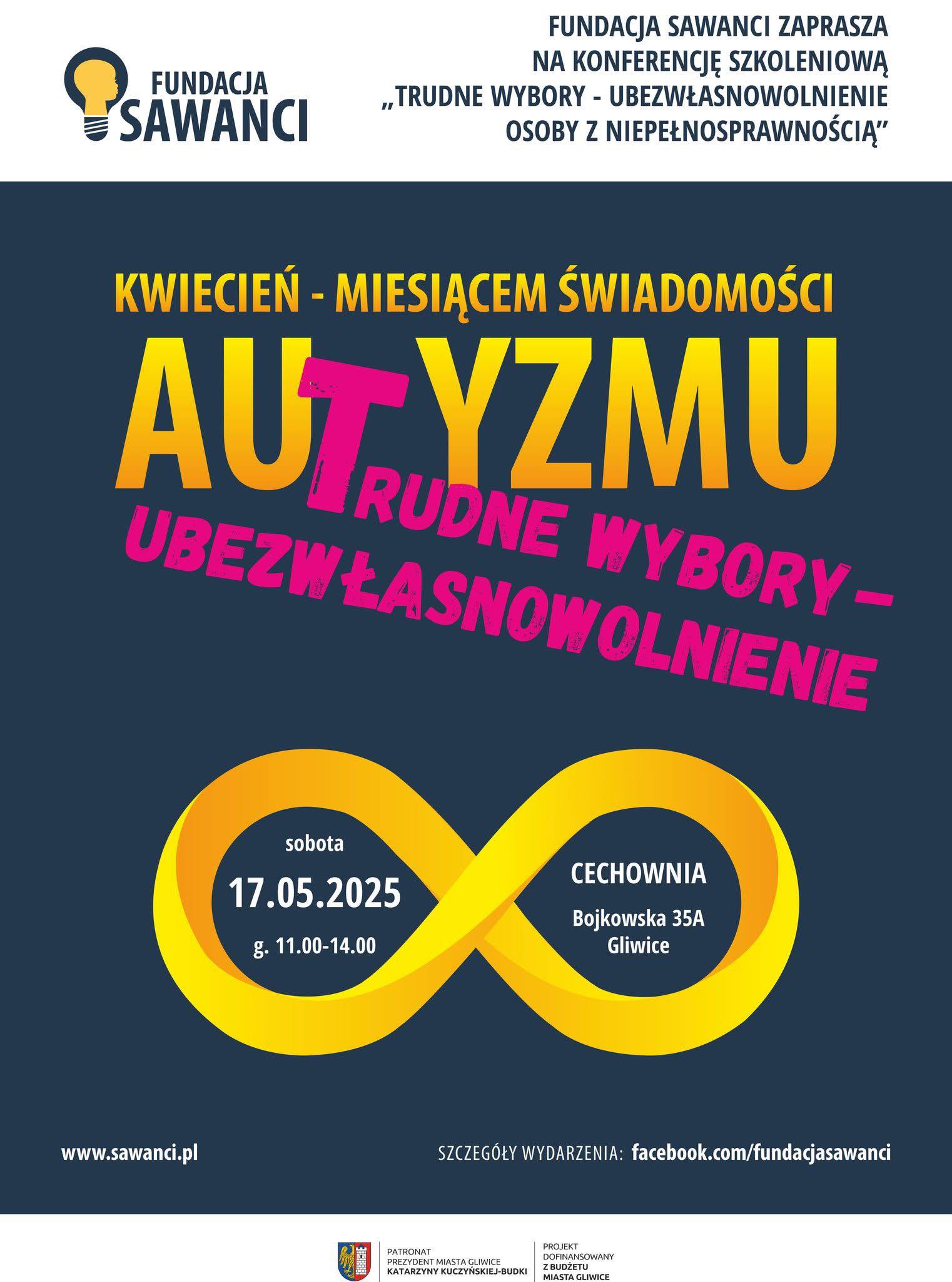 Plakat promujący wykład