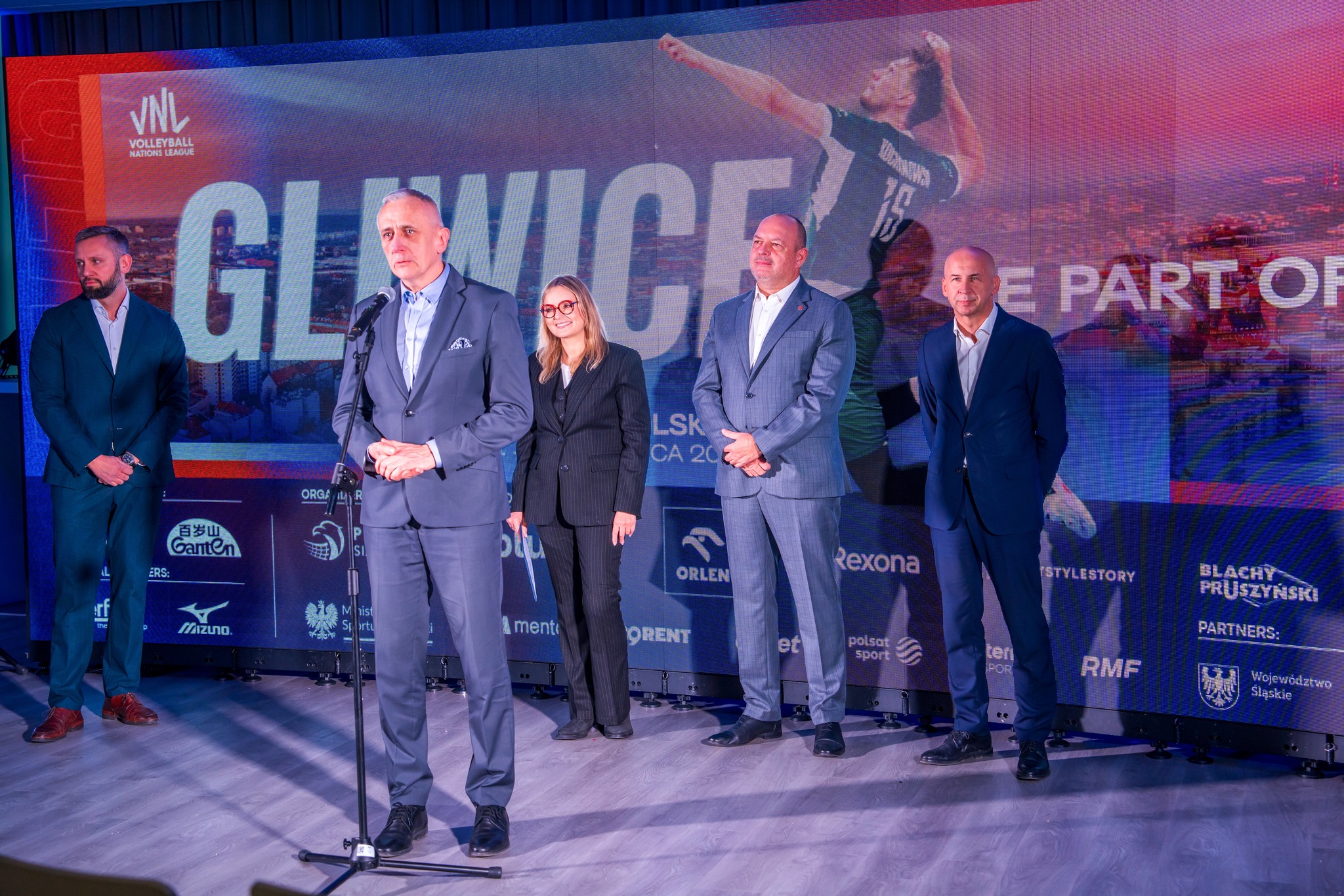 Konferencja prasowa w PreZero Arenie Gliwice