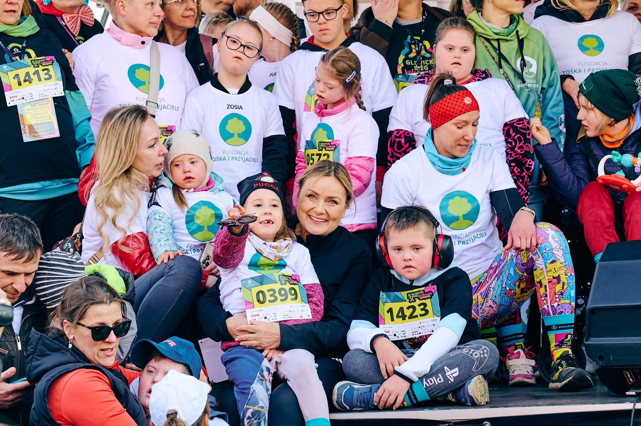 Prezydent Gliwic z dziećmi