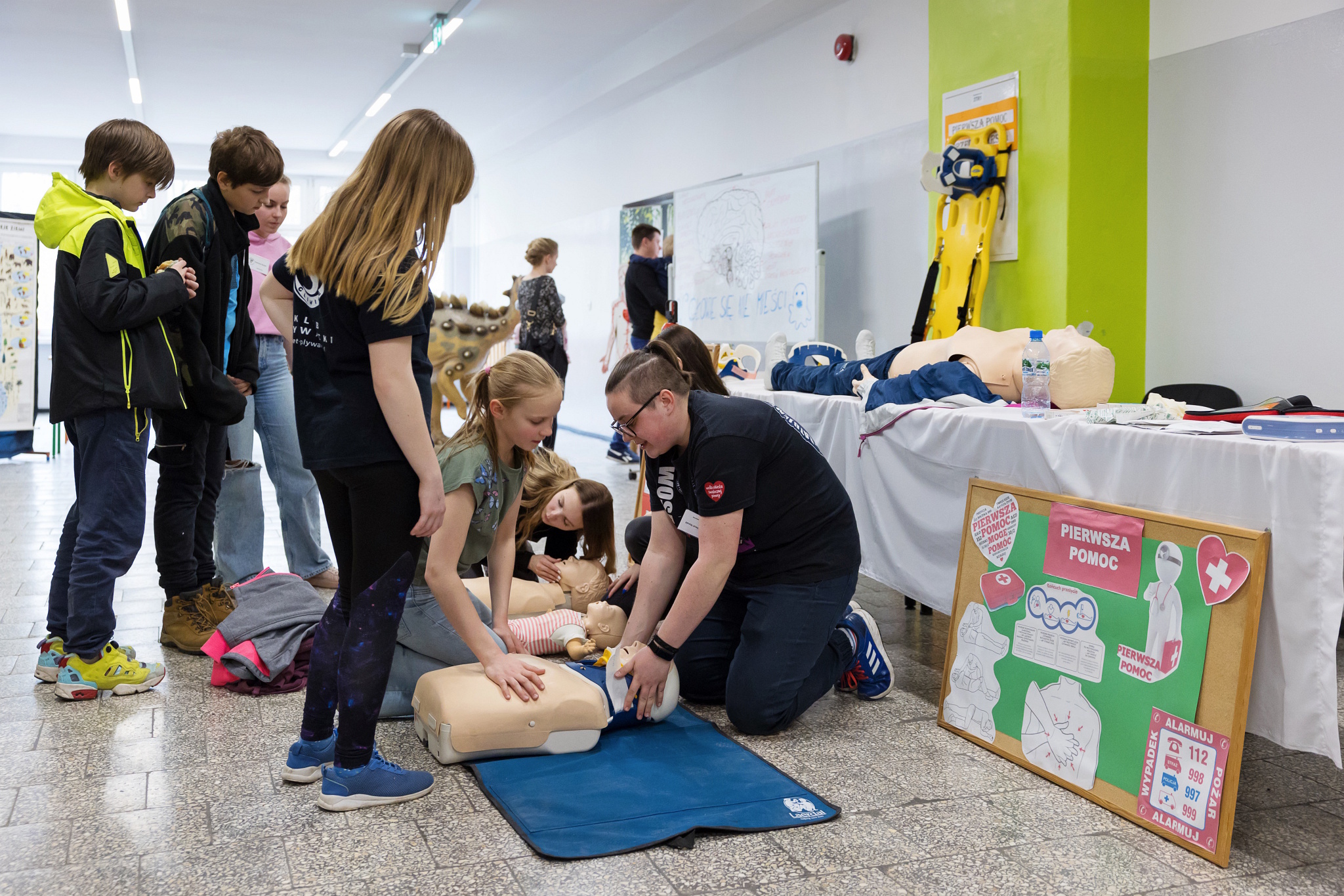 Pokaz pierwszej pomocy