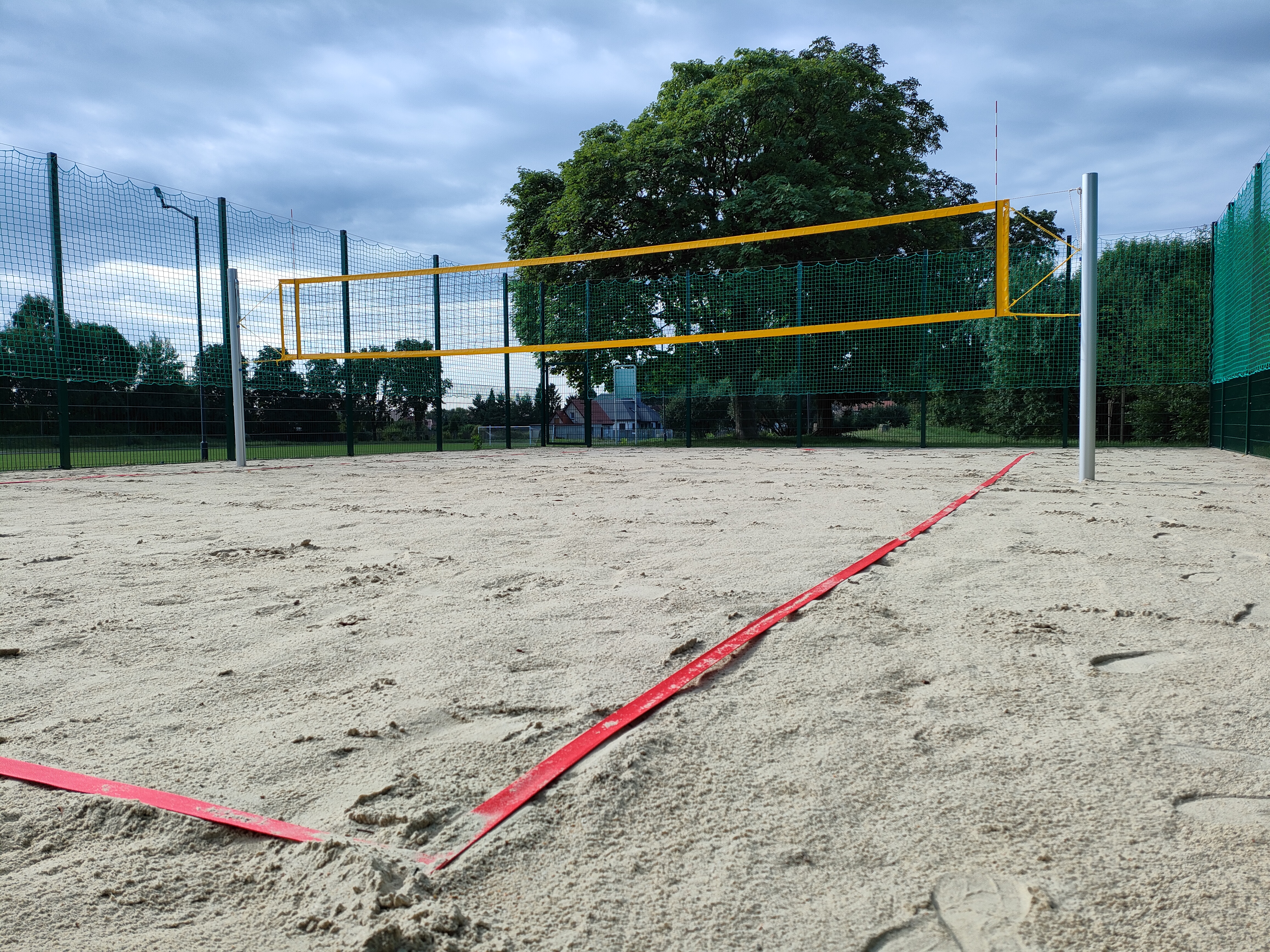 Fot. MZUK Gliwice Boisko do siatkówki plażowej w Sośnicy