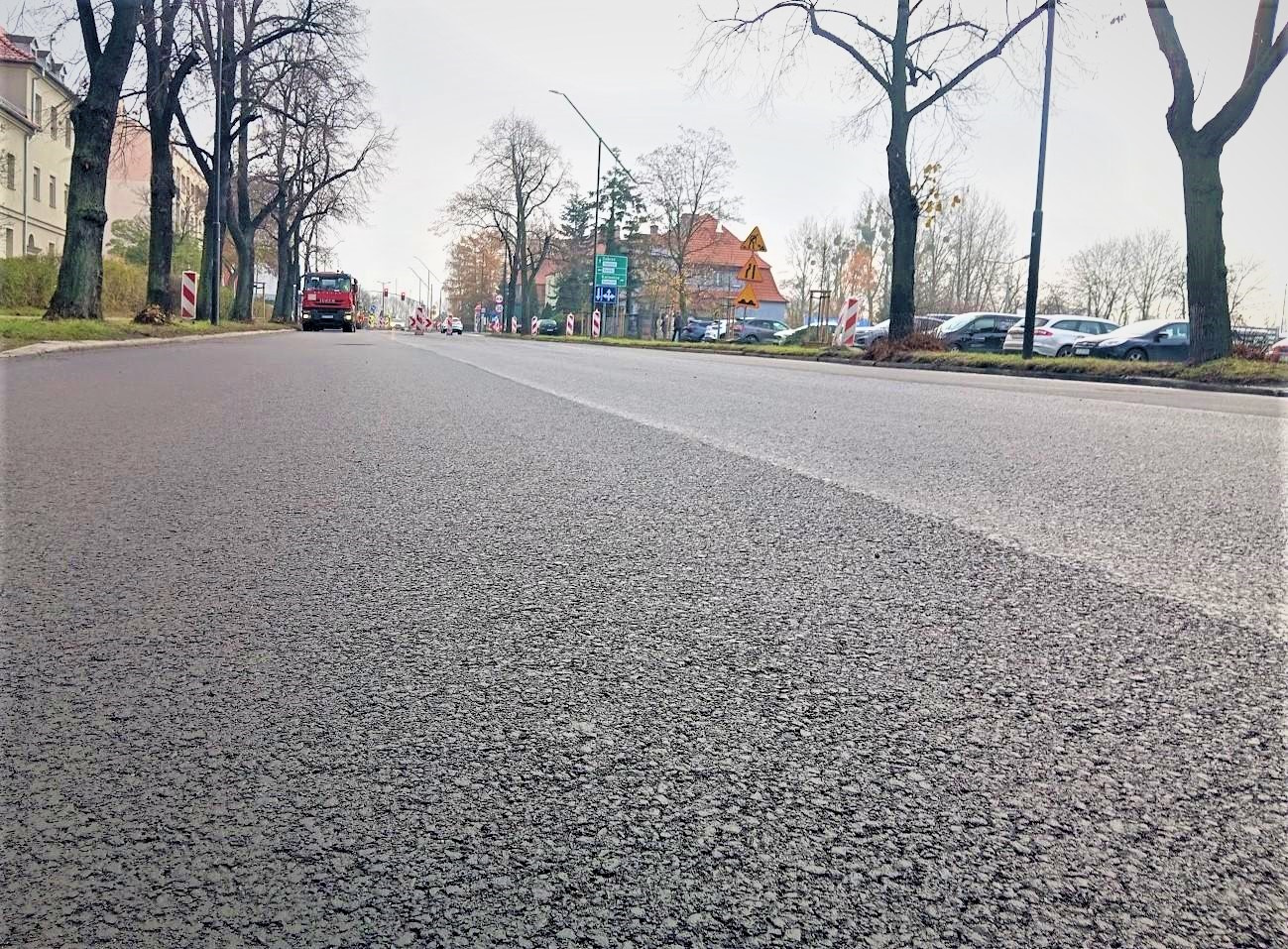 Ul. Dąbrowskiego. Fot. J. Jagiełło-Stiborska/ZDM ul. Dąbrowskiego