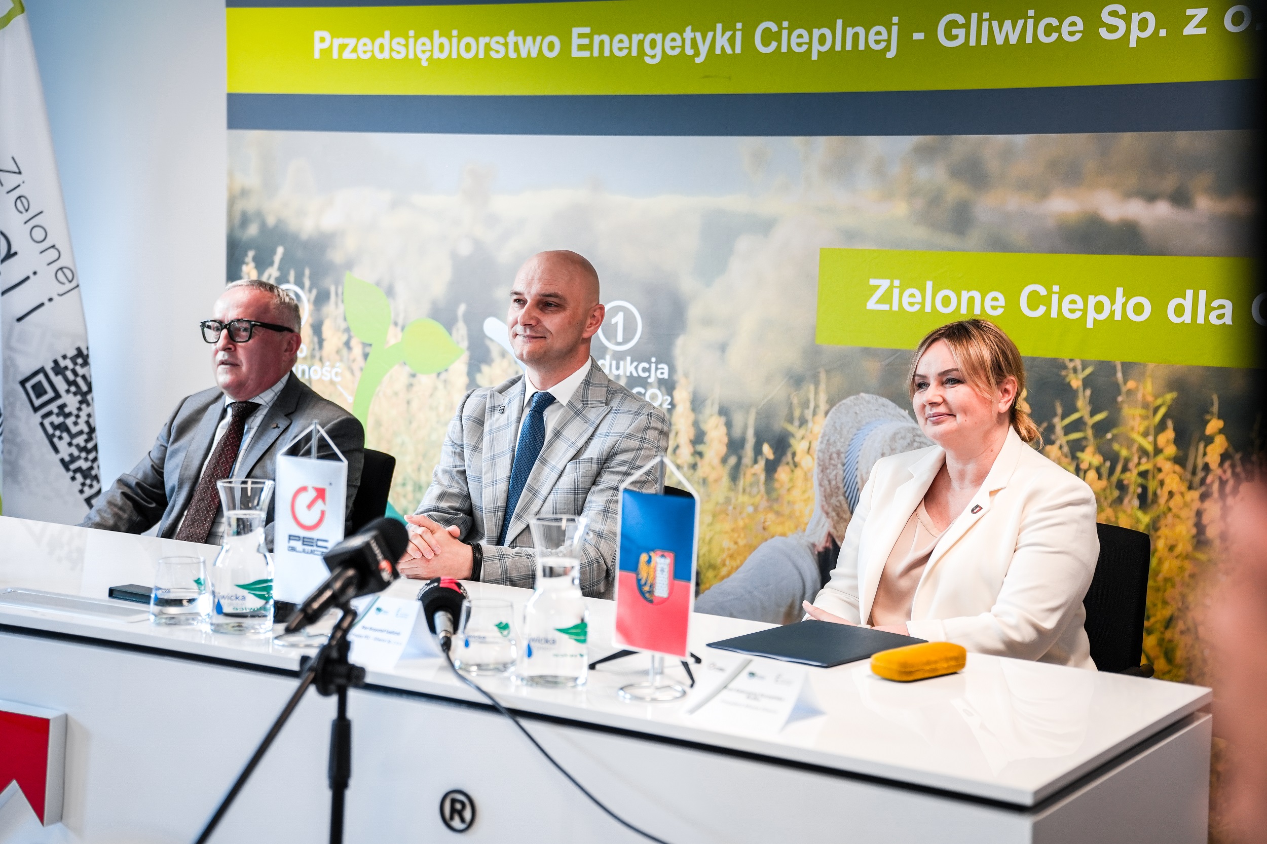 fot. M. Baranowski / UM w Gliwicach Park Zielonej Energii podpisanie umowy