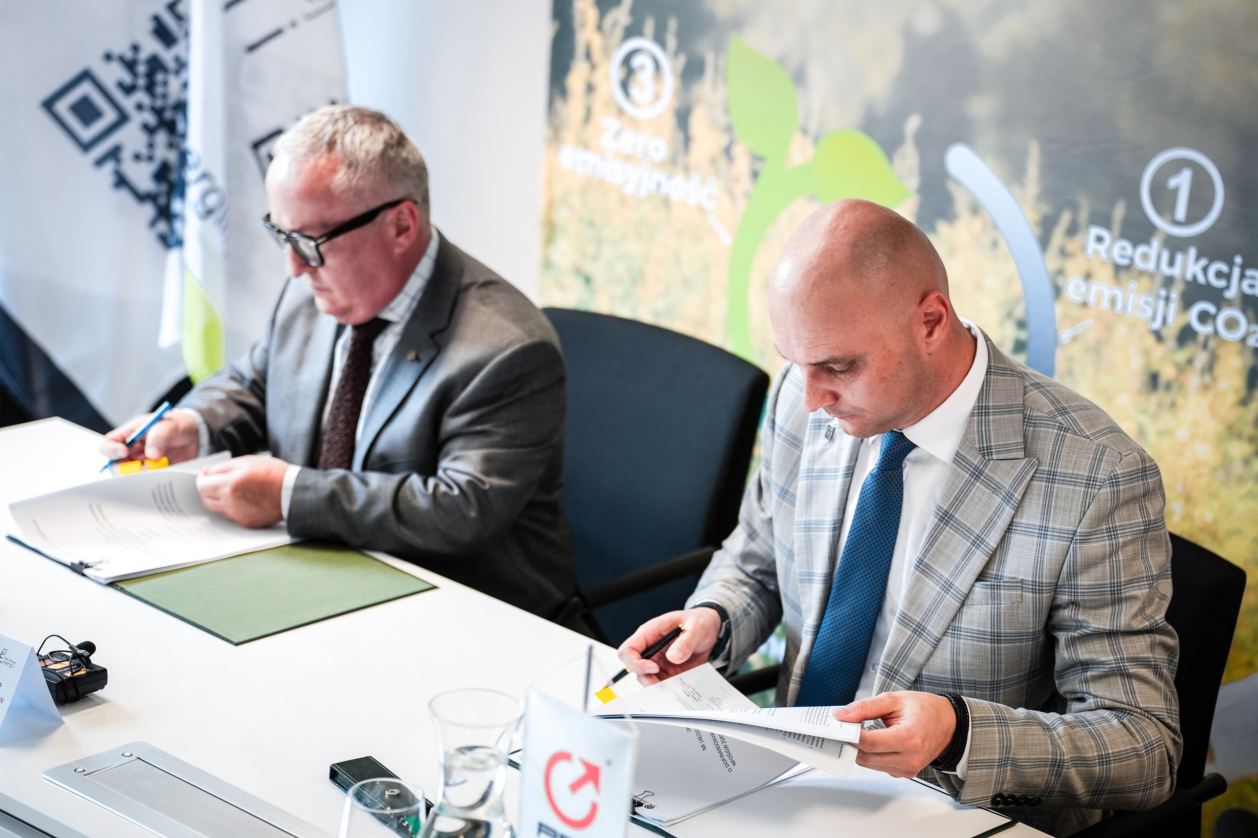 fot. M. Baranowski / UM w Gliwicach Park Zielonej Energii podpisanie umowy
