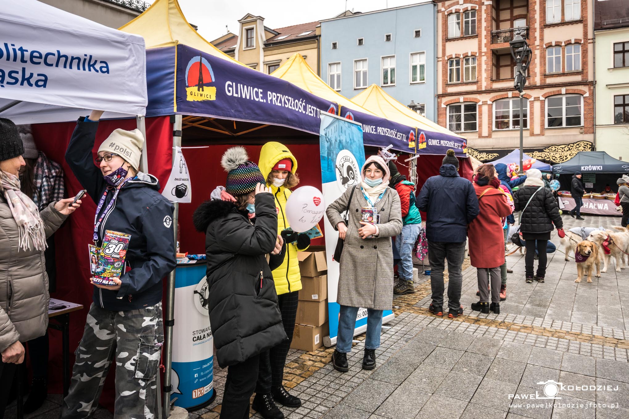Fot. materiały organizatora Stoiska organizacji pozarządowych podczas gliwickiego finału WOŚP