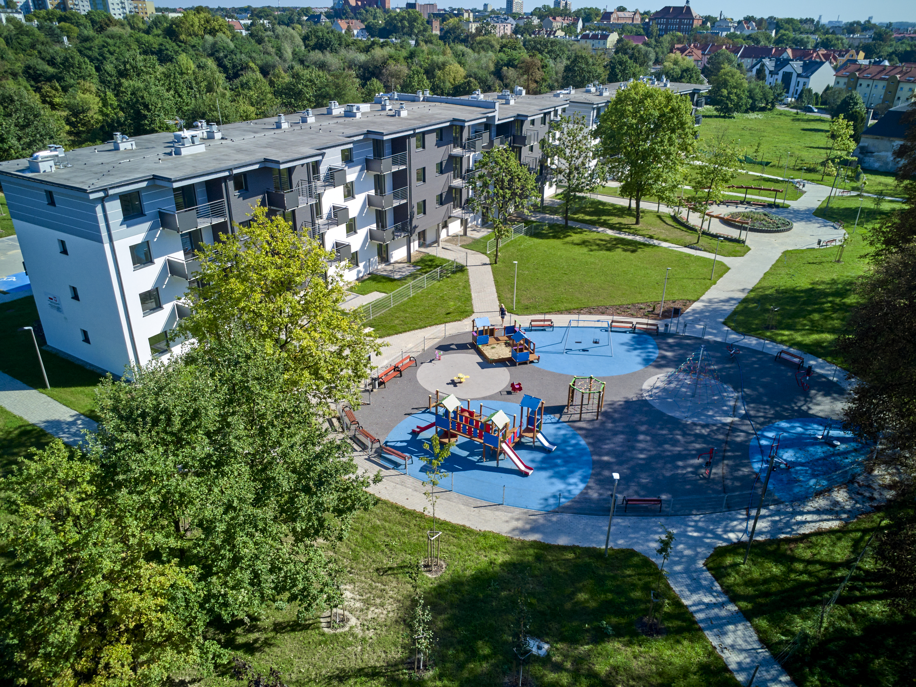 „Mieszkanie+ po gliwicku" – budynki przy ul. Zbożowej 9–9A–9B oraz przy ul. Zbożowej 9C–9D (fot. M. Buksa / UM w Gliwicach) budynki przy ul. Zbożowej 9–9A–9B oraz przy ul. Zbożowej 9C–9D
