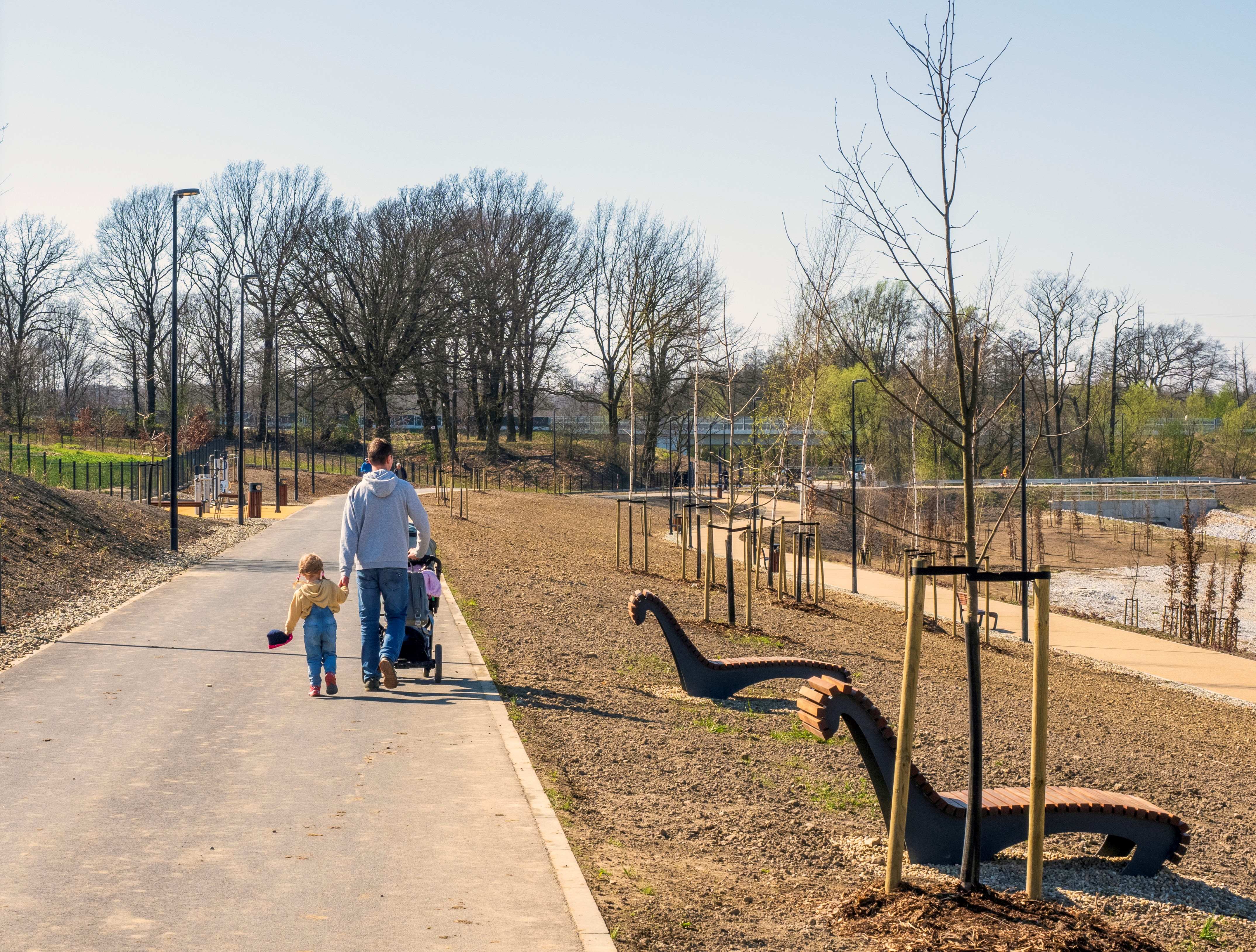 fot. G. Ożga/UM Gliwice Zdjęcie z leżakami