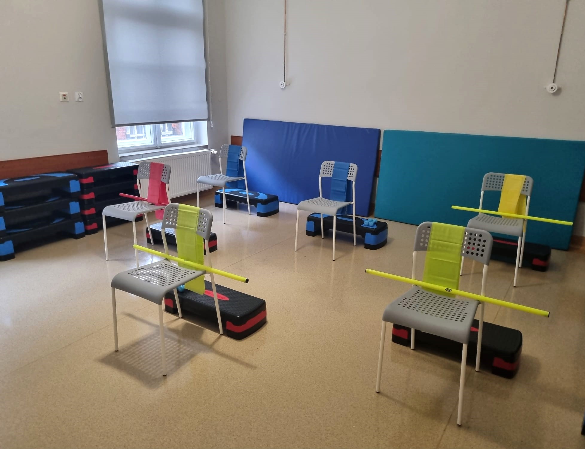 Fot. Szpital Miejski nr 4 w Gliwicach Sala ćwiczeń