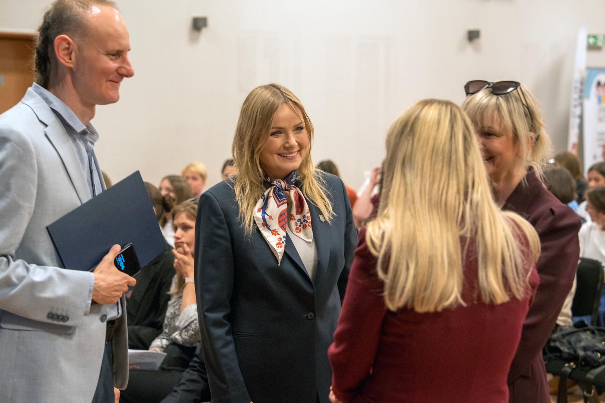 prezydent Gliwic i zastępca z Rzecznik Praw Dziecka