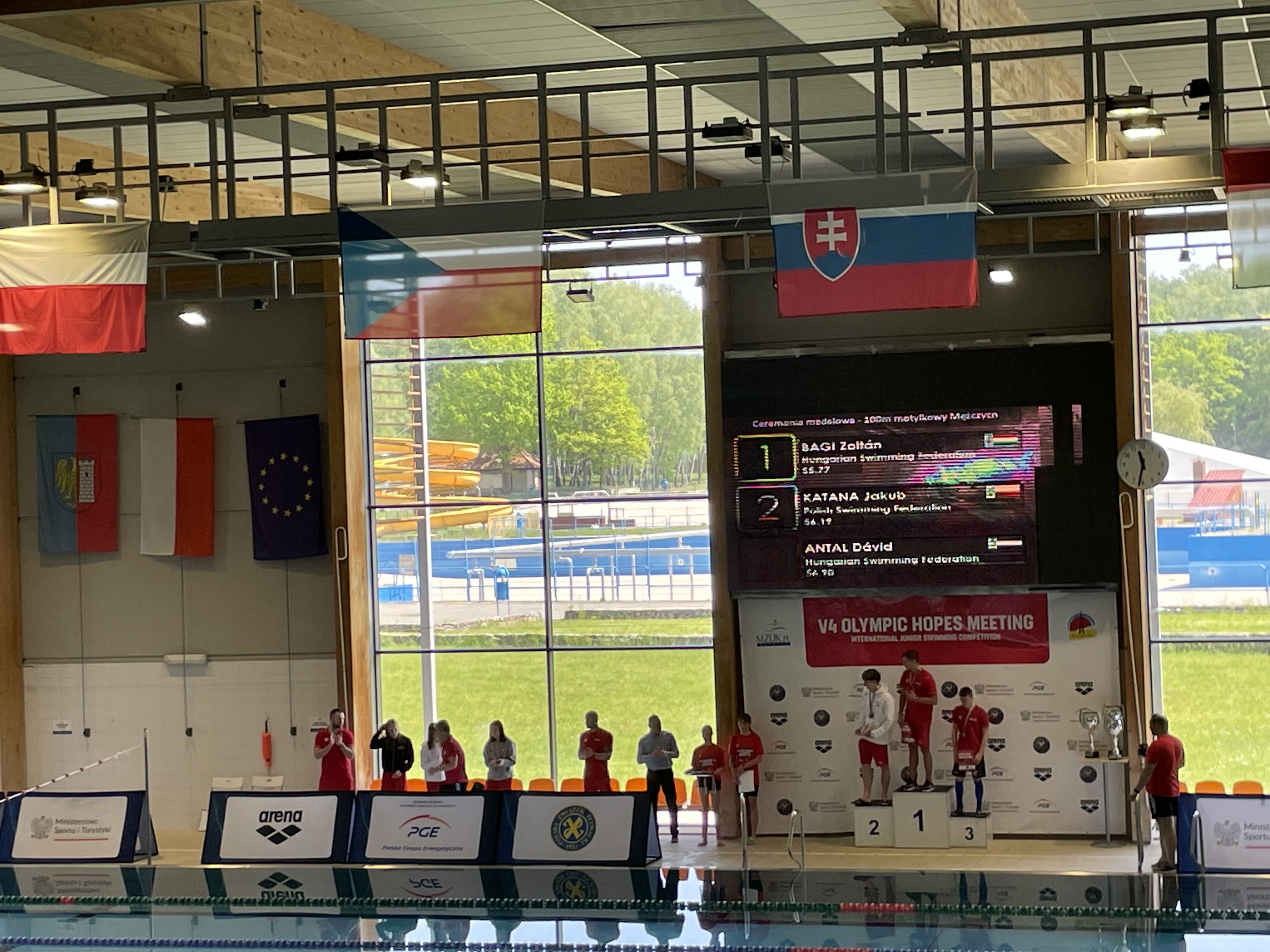 Kuba na podium