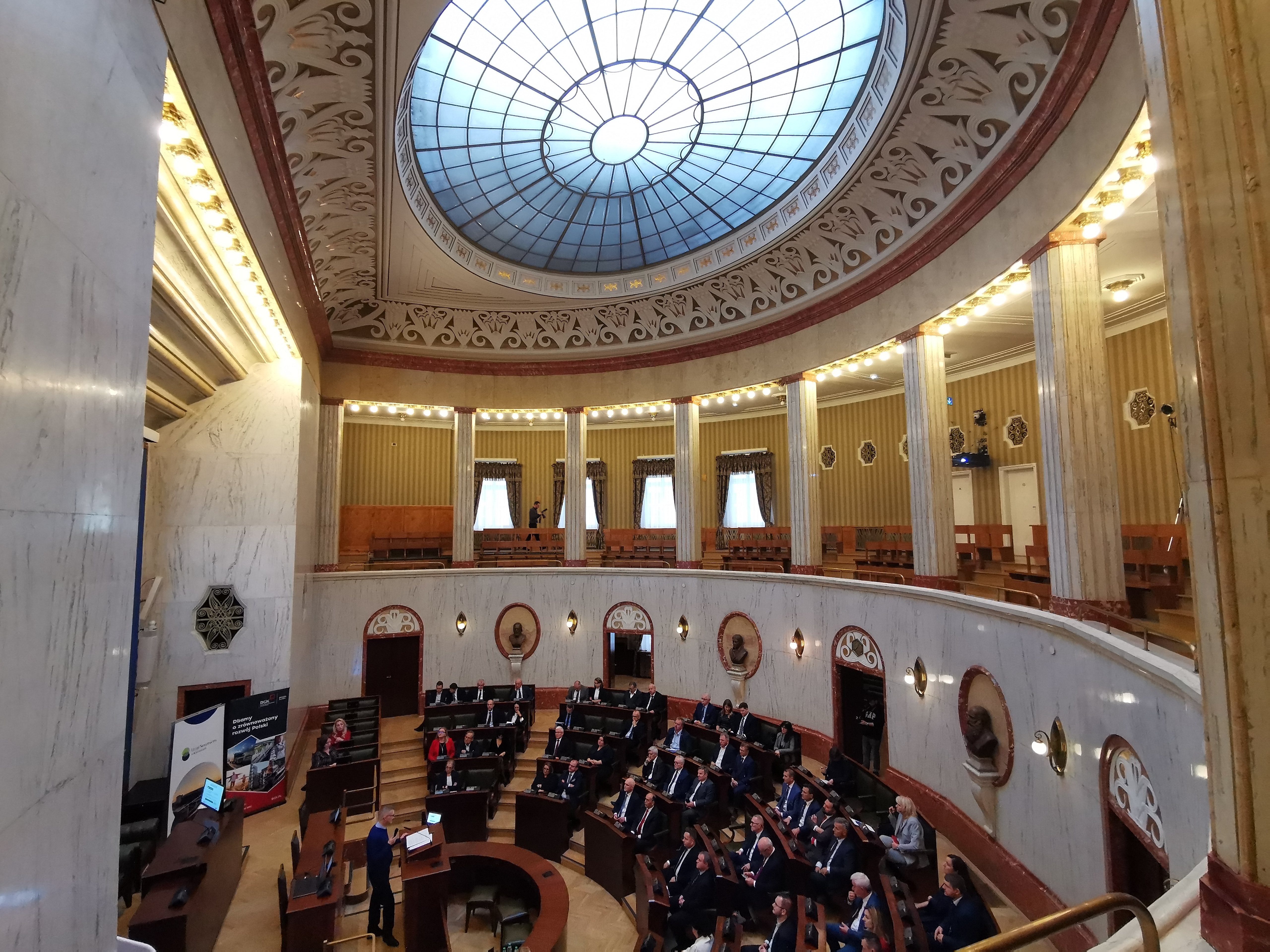 Fot. M. Lipiec/UM w Gliwicach Goście zgromadzeni w sali Sejmu Śląskiego w Katowicach