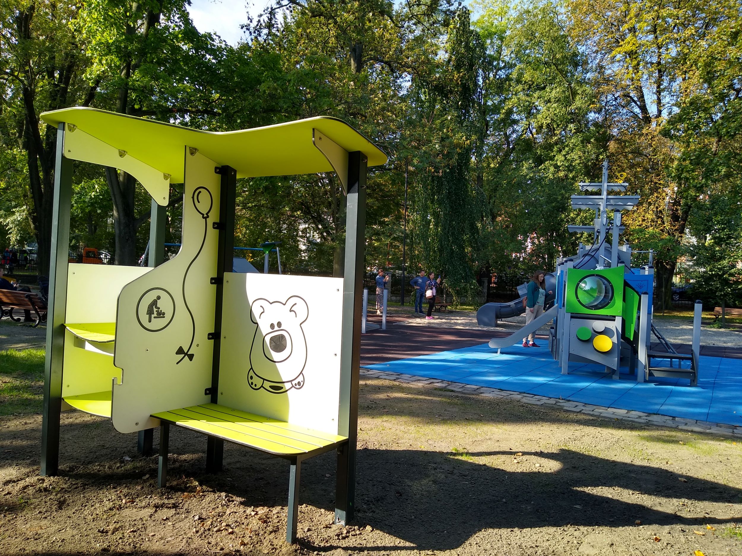 Fot. M.Foltyn/UM Gliwice przewijak na placu zabaw
