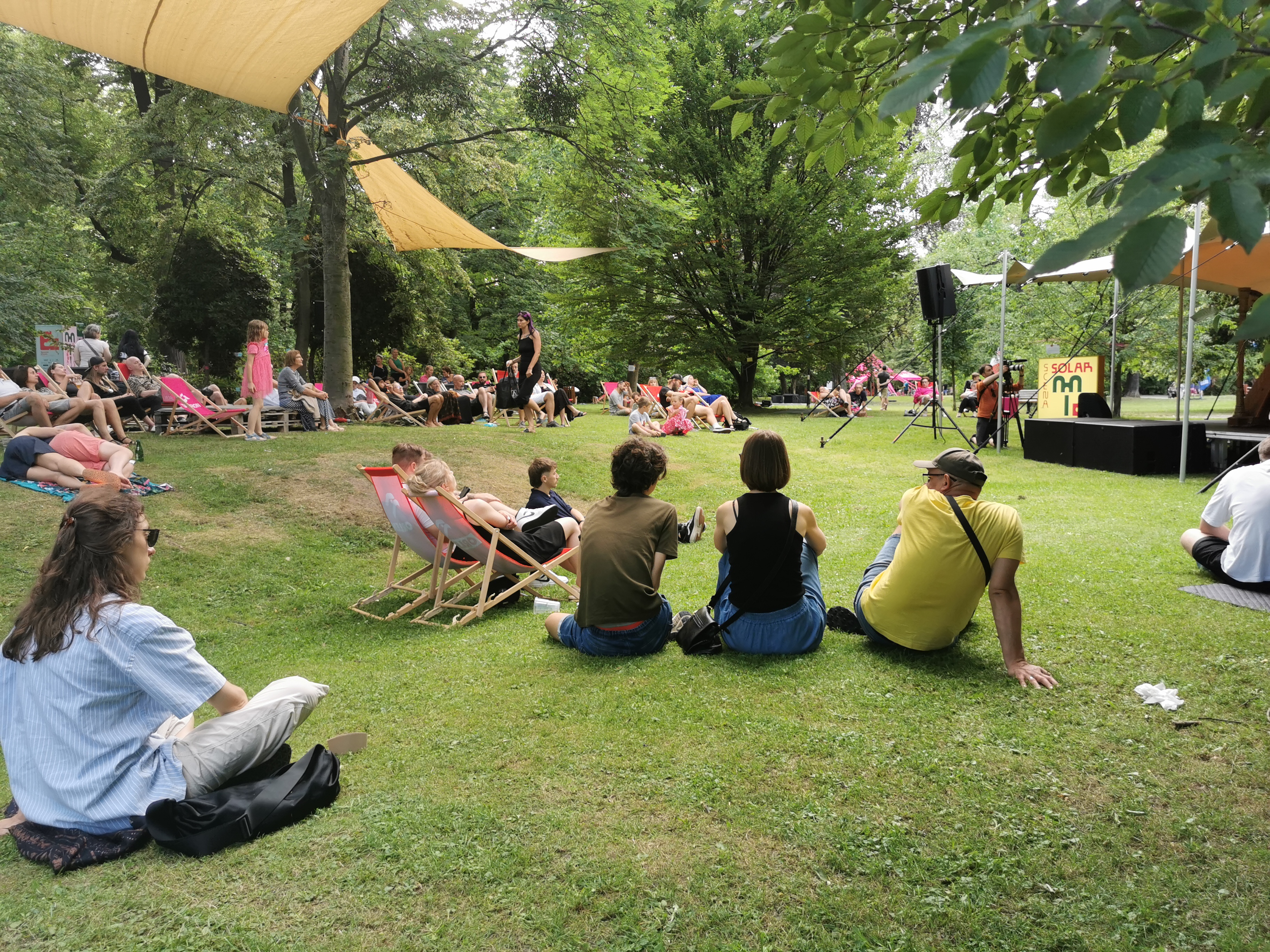 Publiczność na koncercie na Scenie Solar