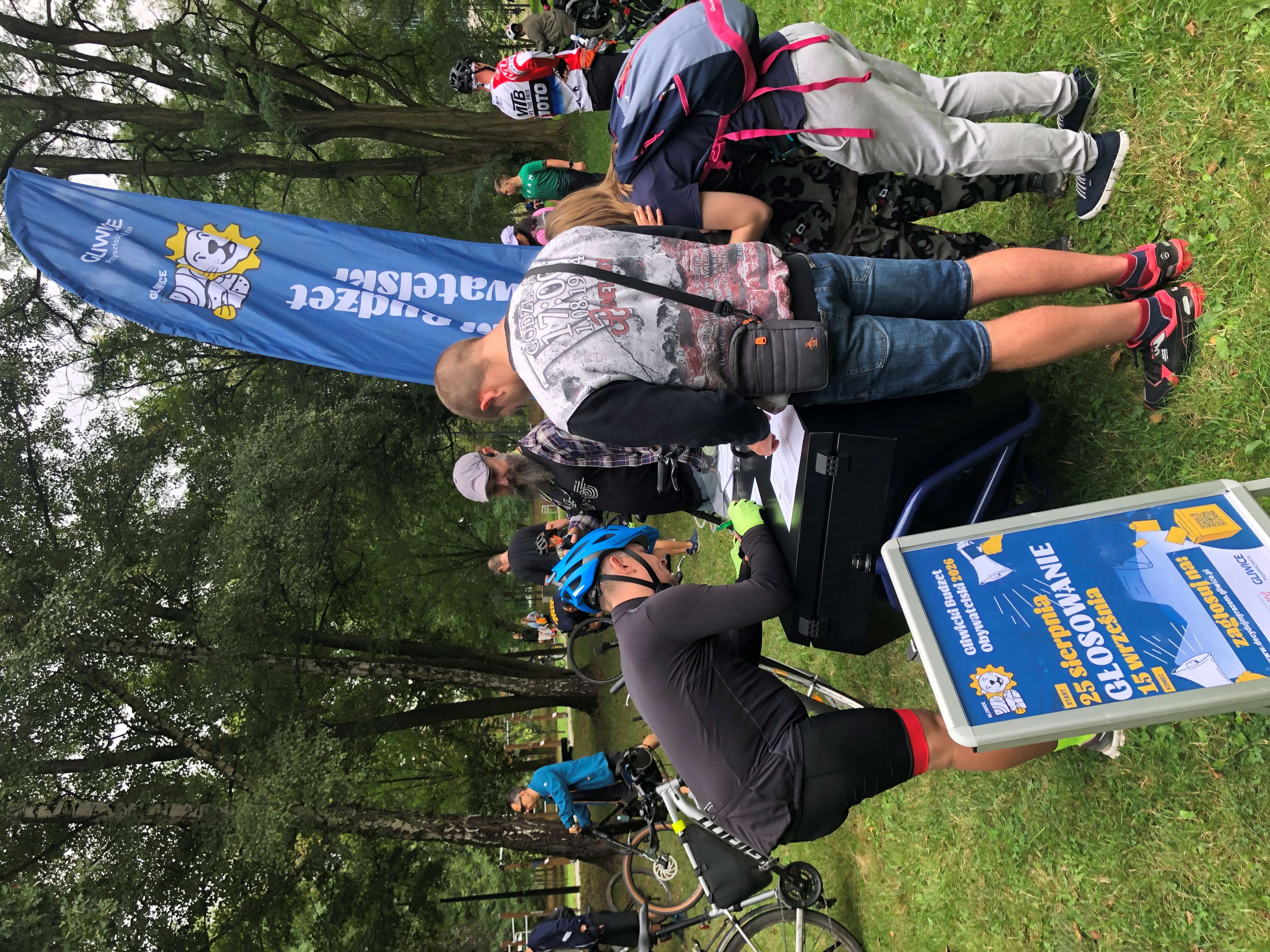 Zdjęcie stoiska budżetu obywatelskiego