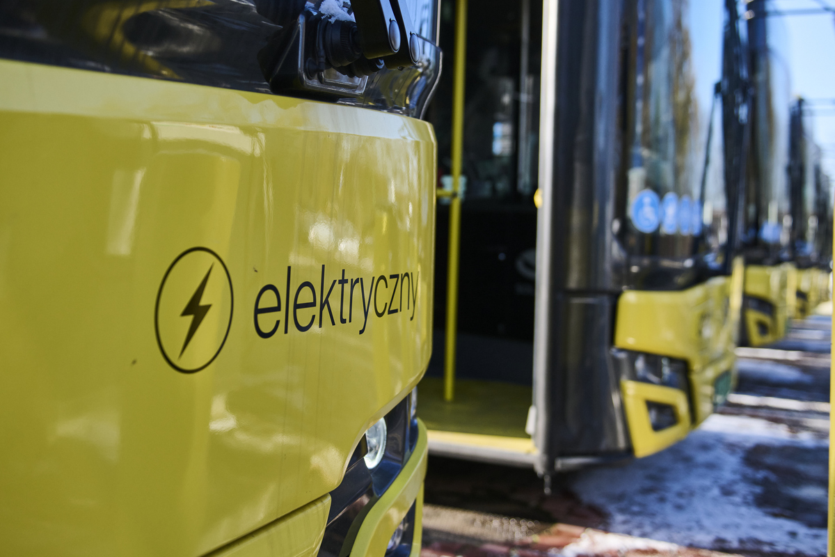 Fot. M. Buksa/ UM w Gliwicach Autobusy elektryczne