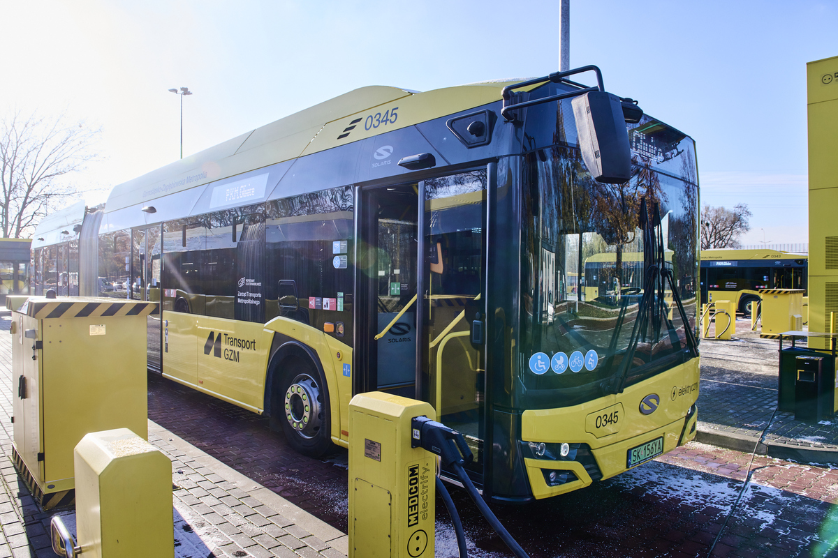 Fot. M. Buksa/ UM w Gliwicach Autobusy elektryczne