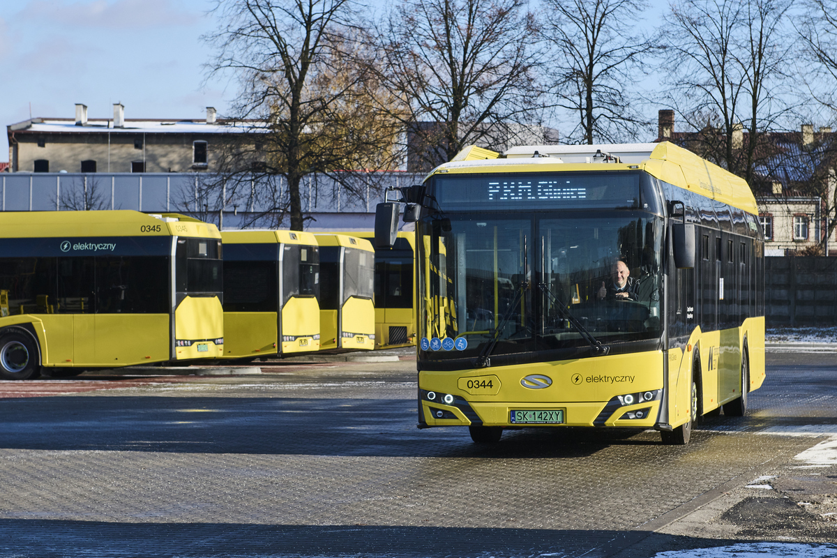 Fot. M. Buksa/ UM w Gliwicach Autobusy elektryczne