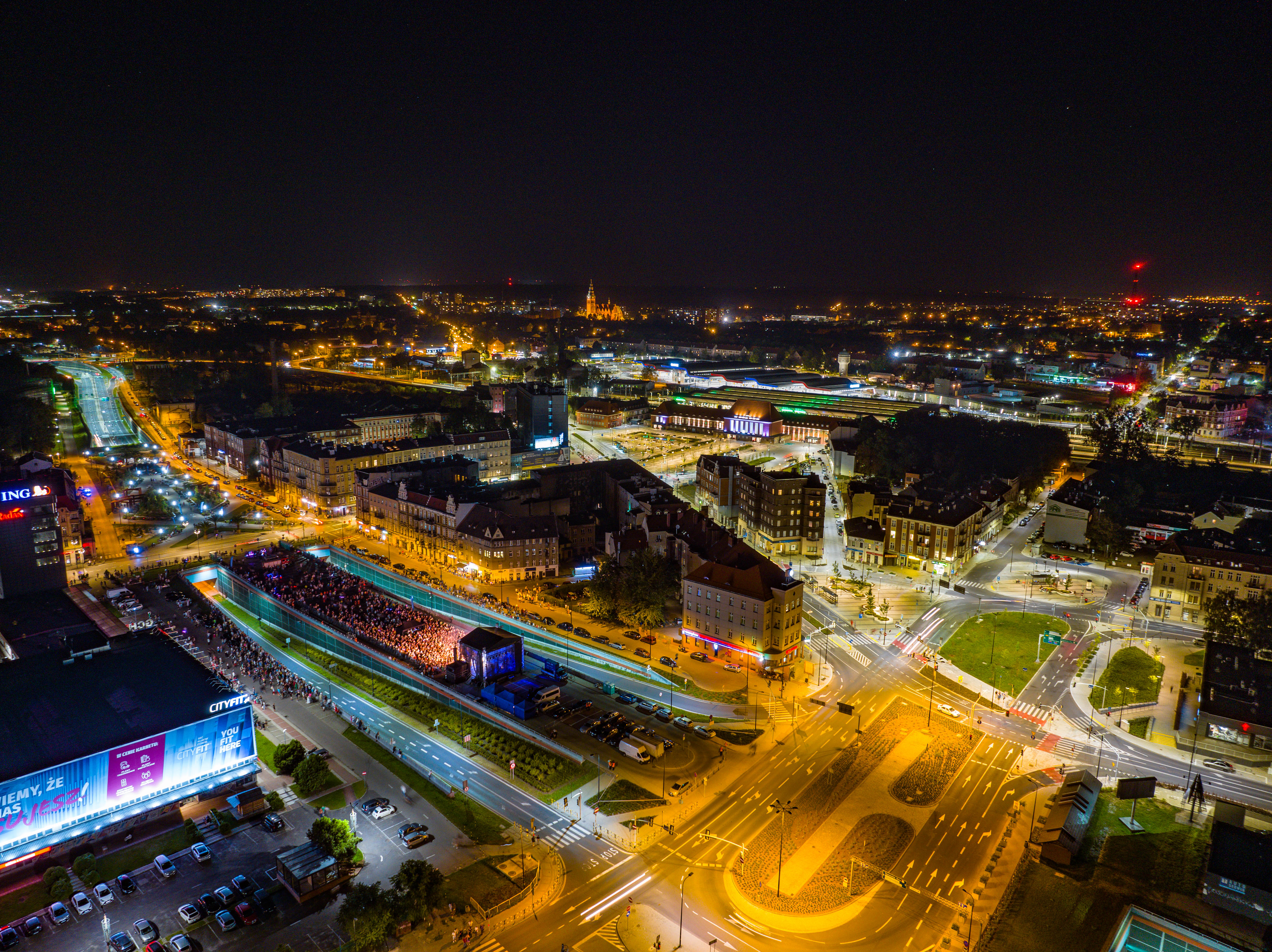fot. R. Neumann From The Sky / UM w Gliwicach otwarcie Nowego Centrum Gliwic