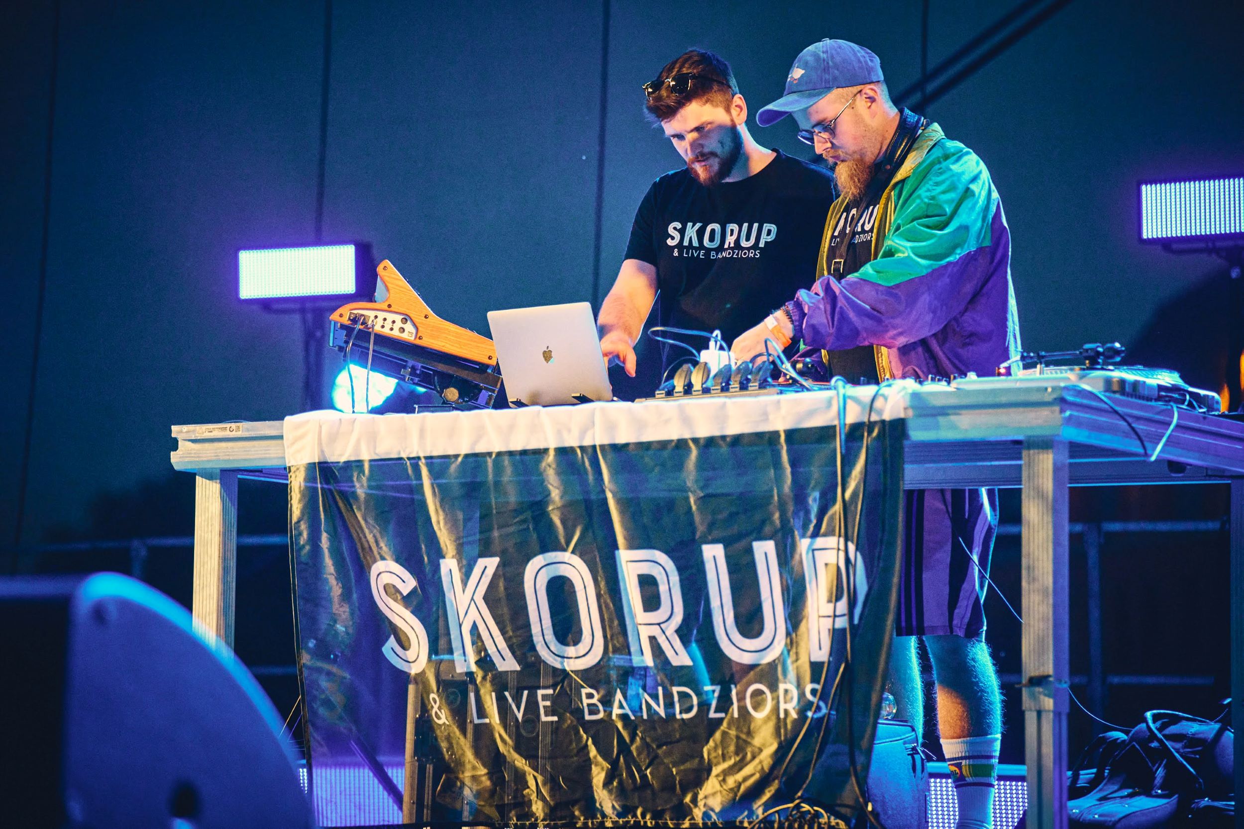 Fot. M. Buksa/CKV Skorup & Live Bandziors na scenie