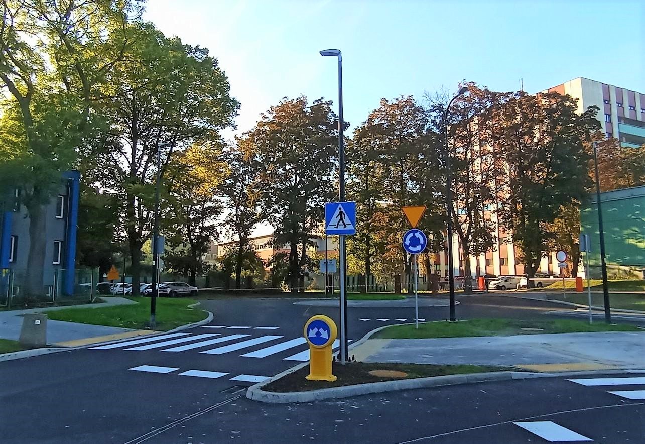 Fot. J. Jagiełło-Stiborska/ZDM Gliwice rondo w ul. Sienkiewicza