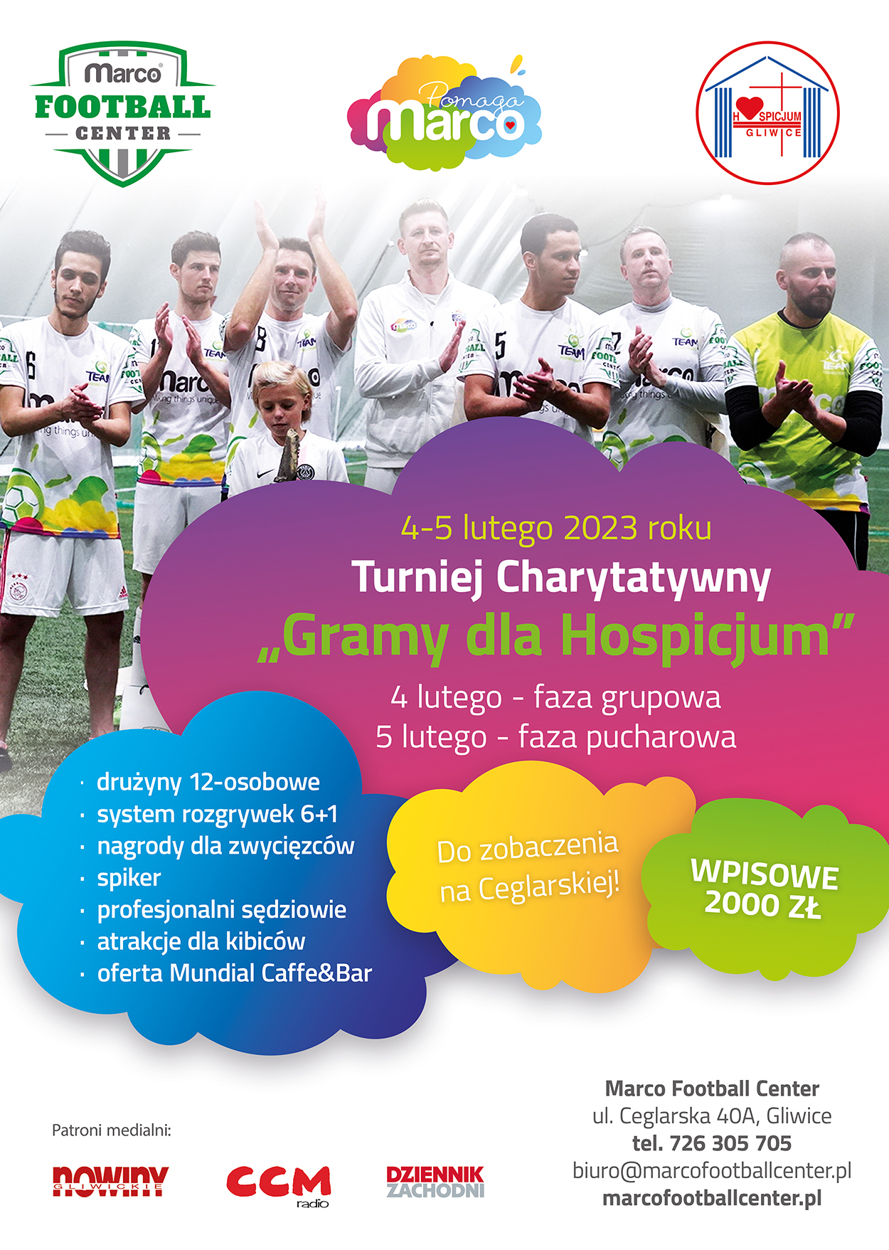 Graf. materiały organizatora Plakat promujący wydarzenie