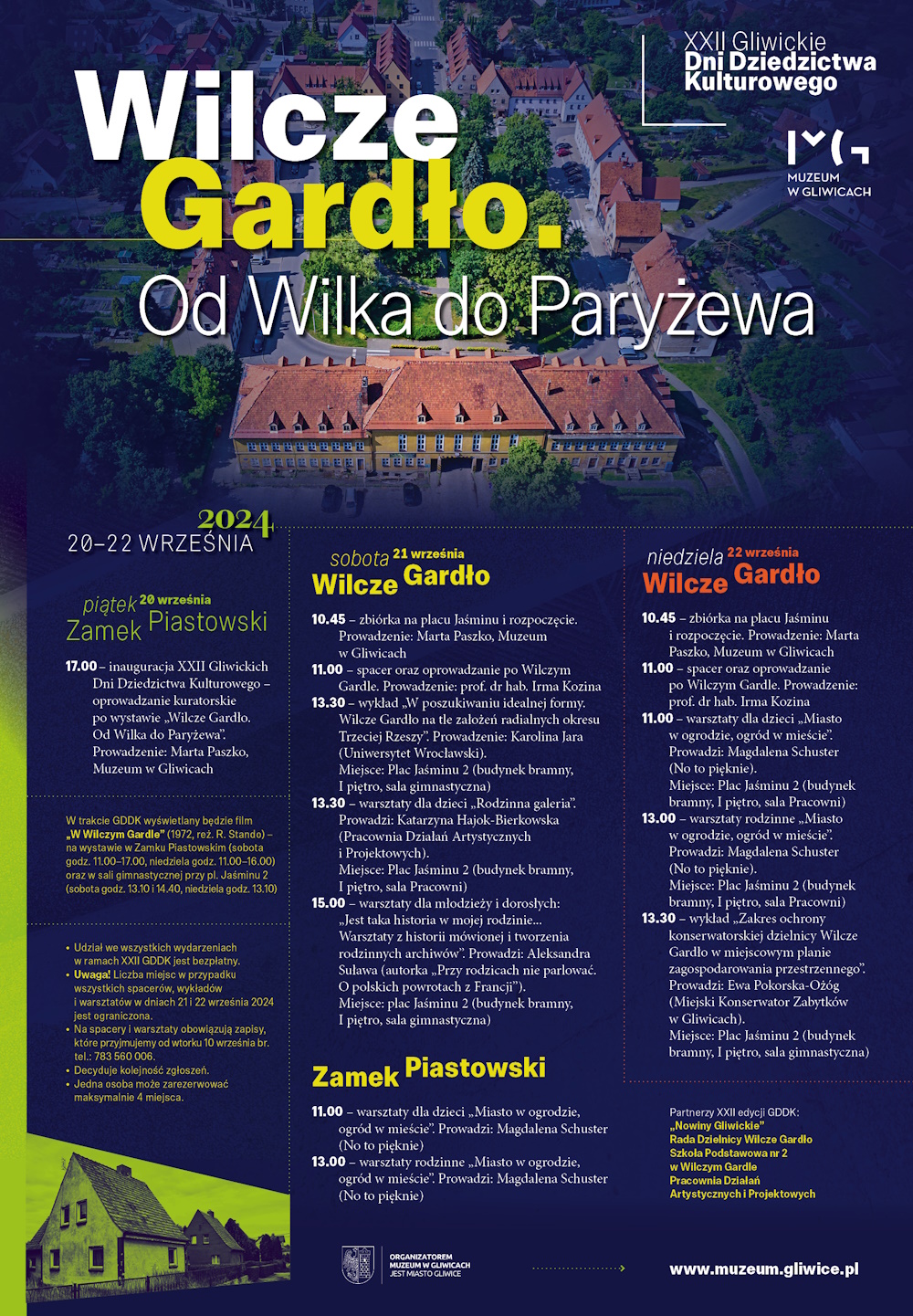 Mat. graf. Muzeum w Gliwicach Plakat z programem