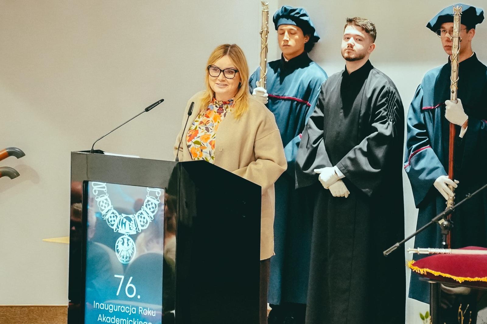 fot. M. Baranowski / UM w Gliwicach inauguracja roku akademickiego Śląski Uniwersytet Medyczny