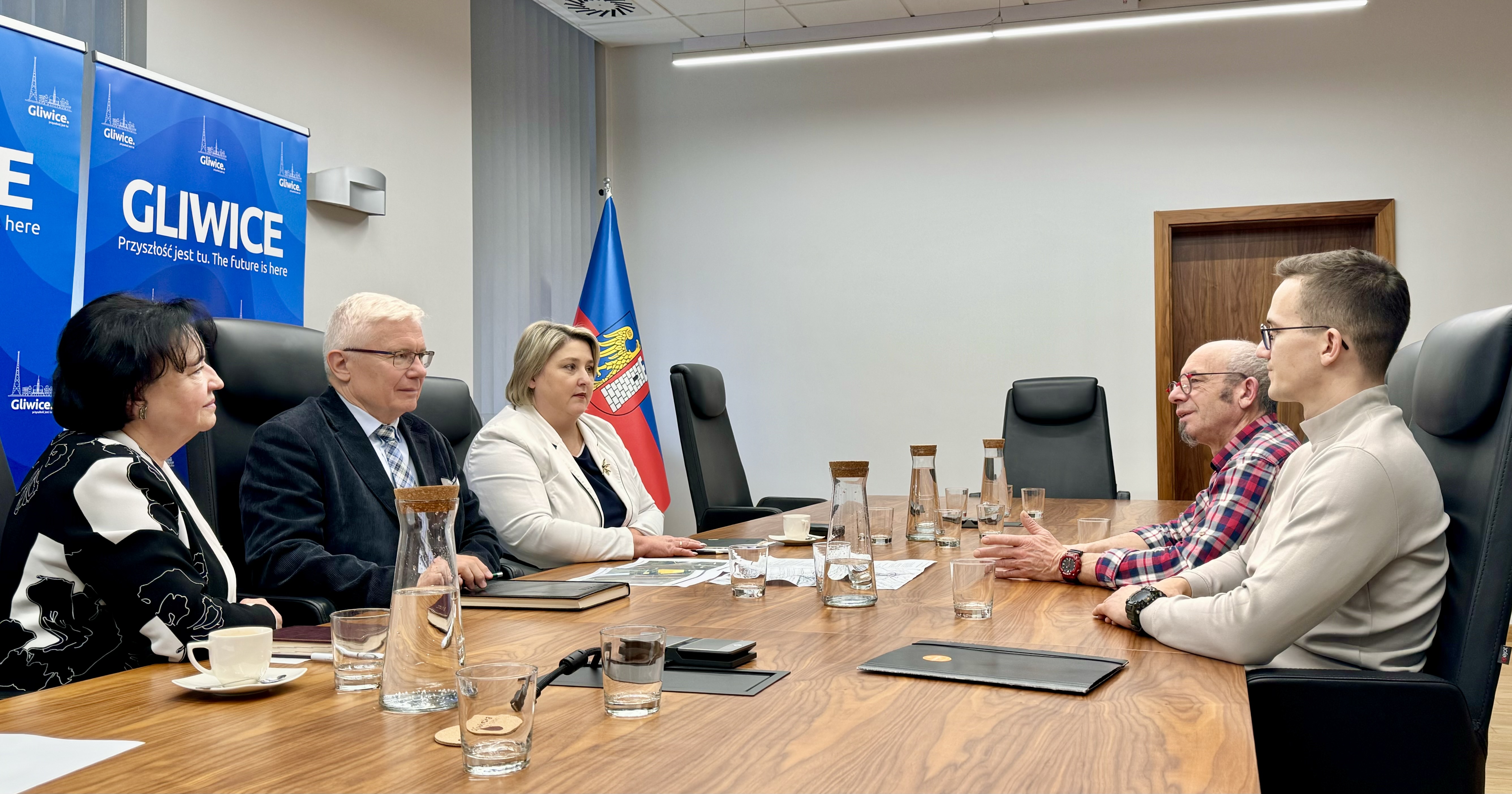 fot. UM Gliwice Zdjęcie ze spotkania