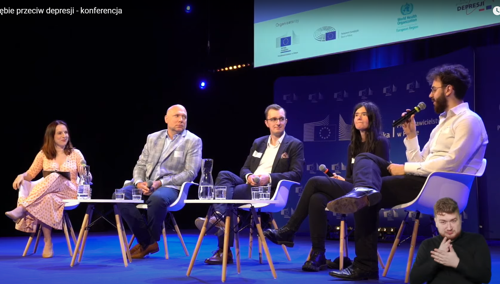 Zrzut ekranu z konferencji online/ Komisja Europejska w Polsce Prelegenci podczas panelu dyskusyjnego