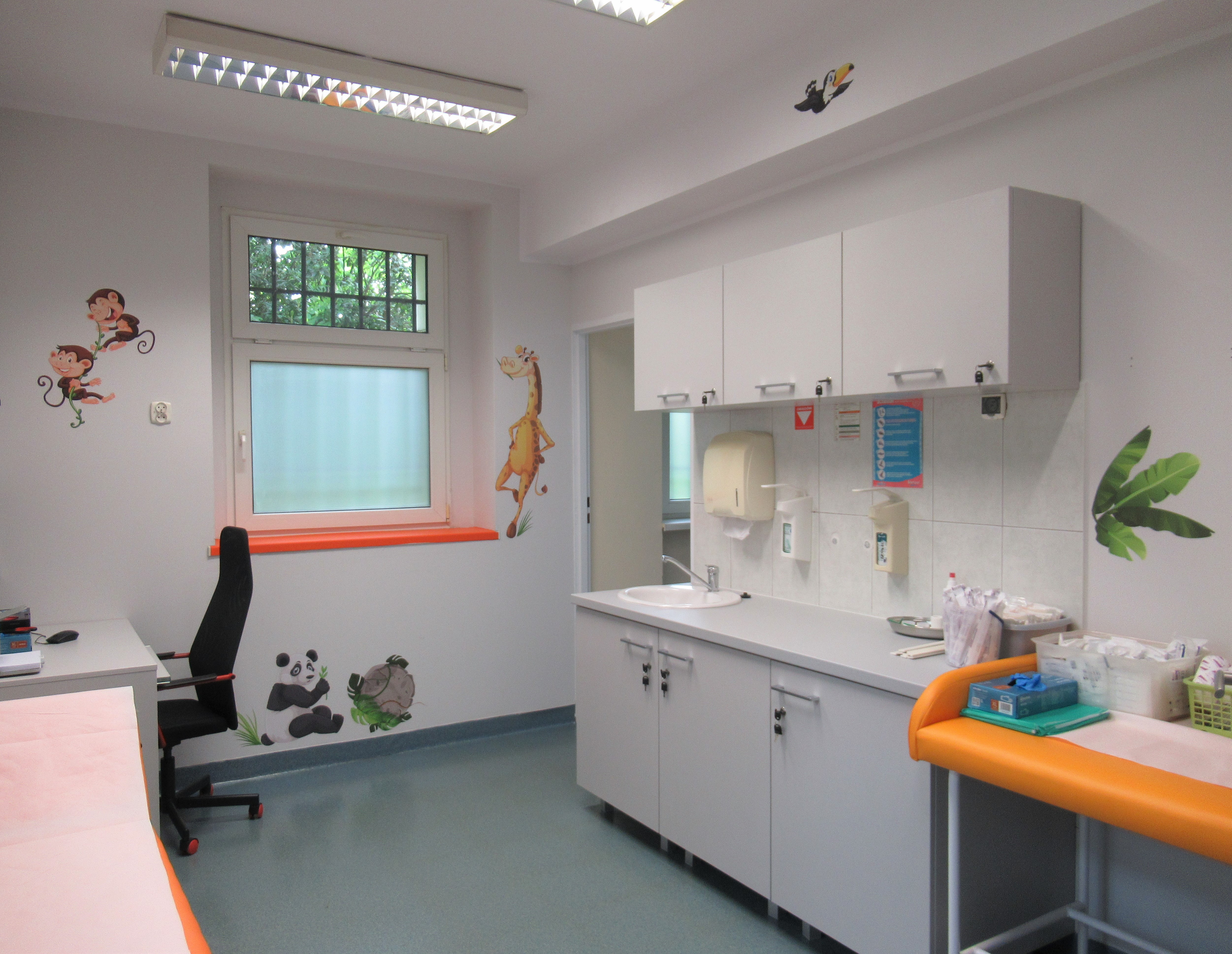 Fot. Szpital Miejski nr 4 w Gliwicach Izba przyjęć na oddziale ortopedii dziecięcej