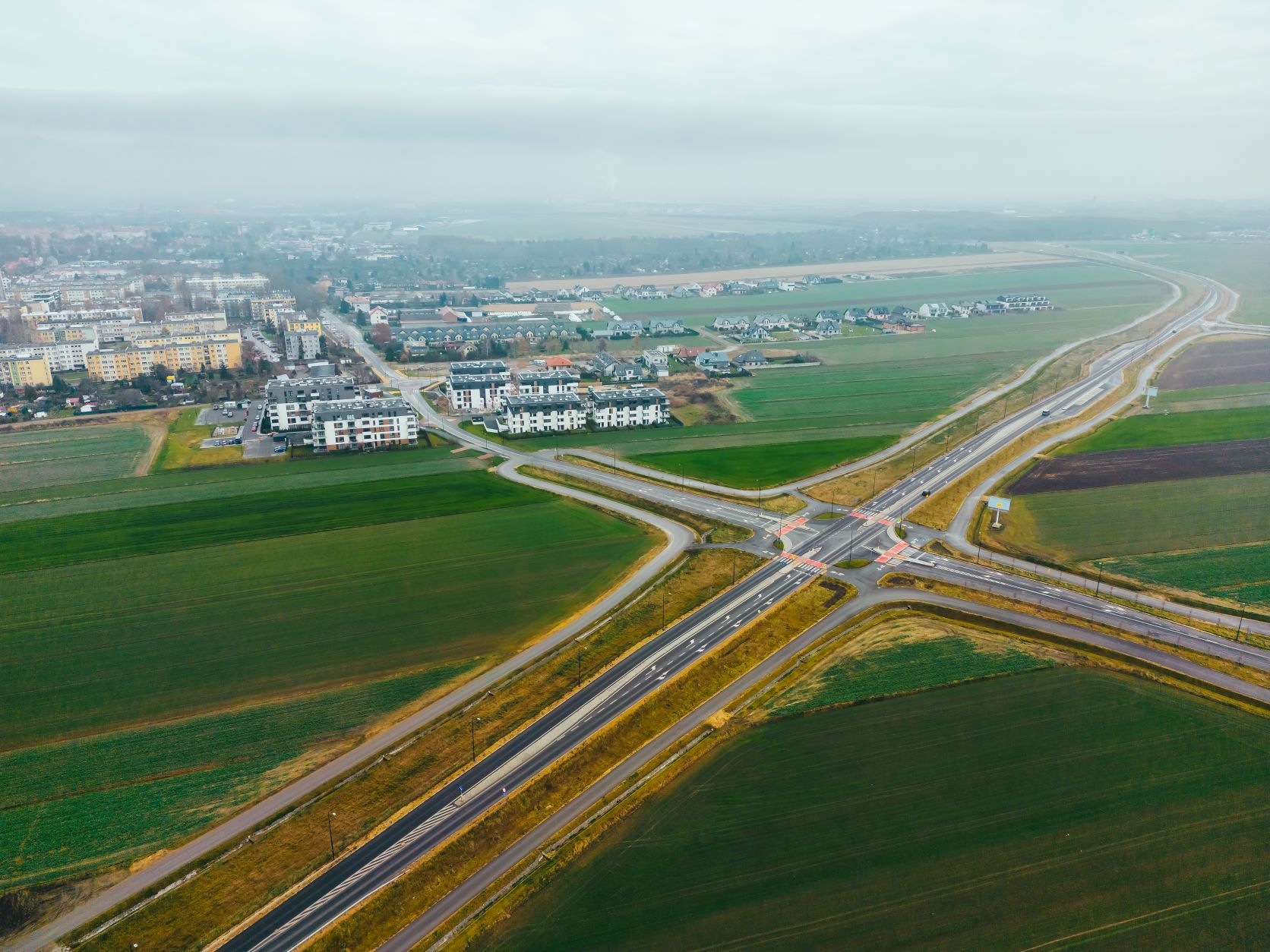 Jedną z ważnych inwestycji będzie budowa ostatniego odcinka obwodnicy zachodniej (fot. Mosquidron/UM Gliwice) zdjęcie obwodnicy zachodniej