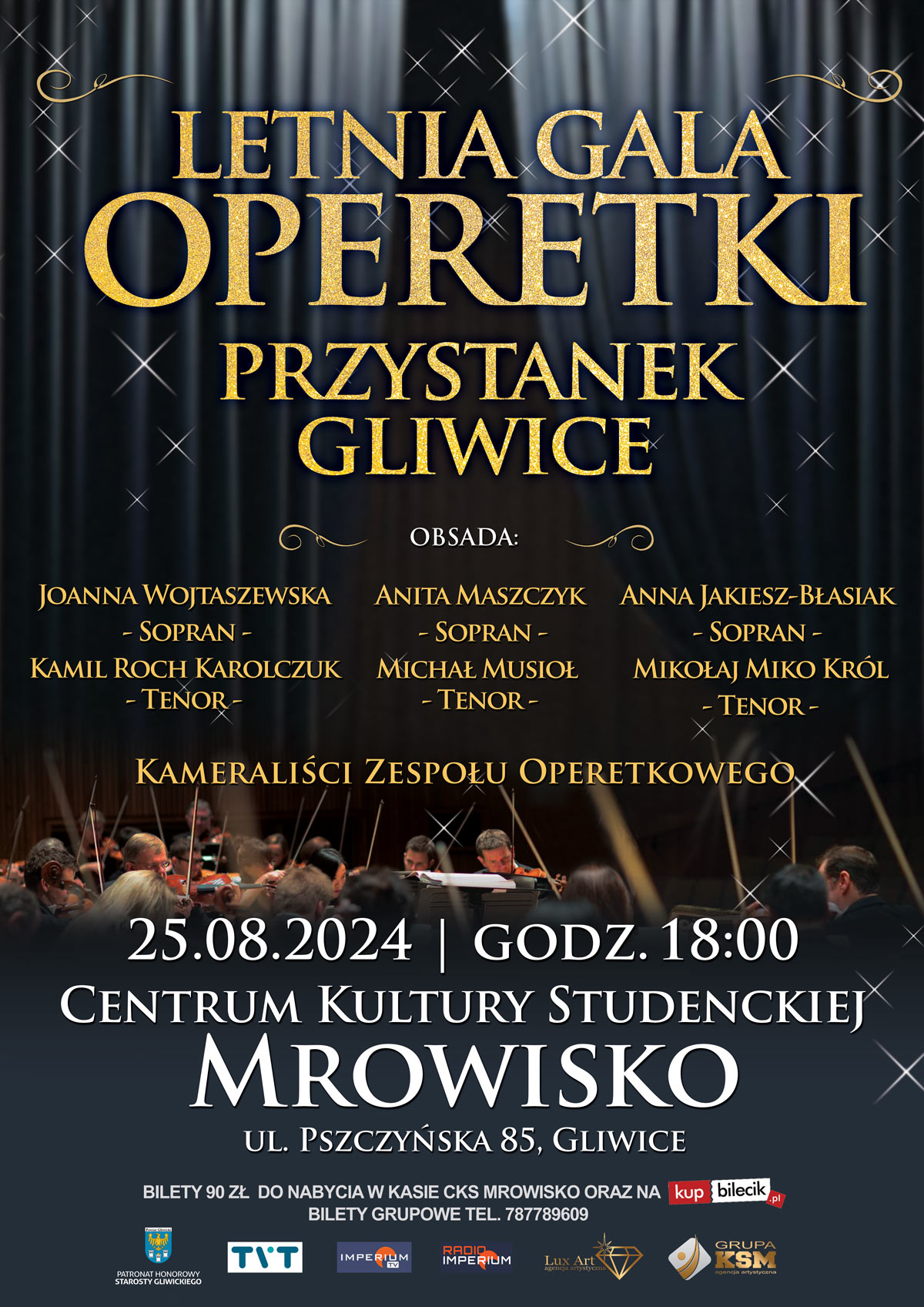 Graf. materiały organizatora Plakat promujący wydarzenie