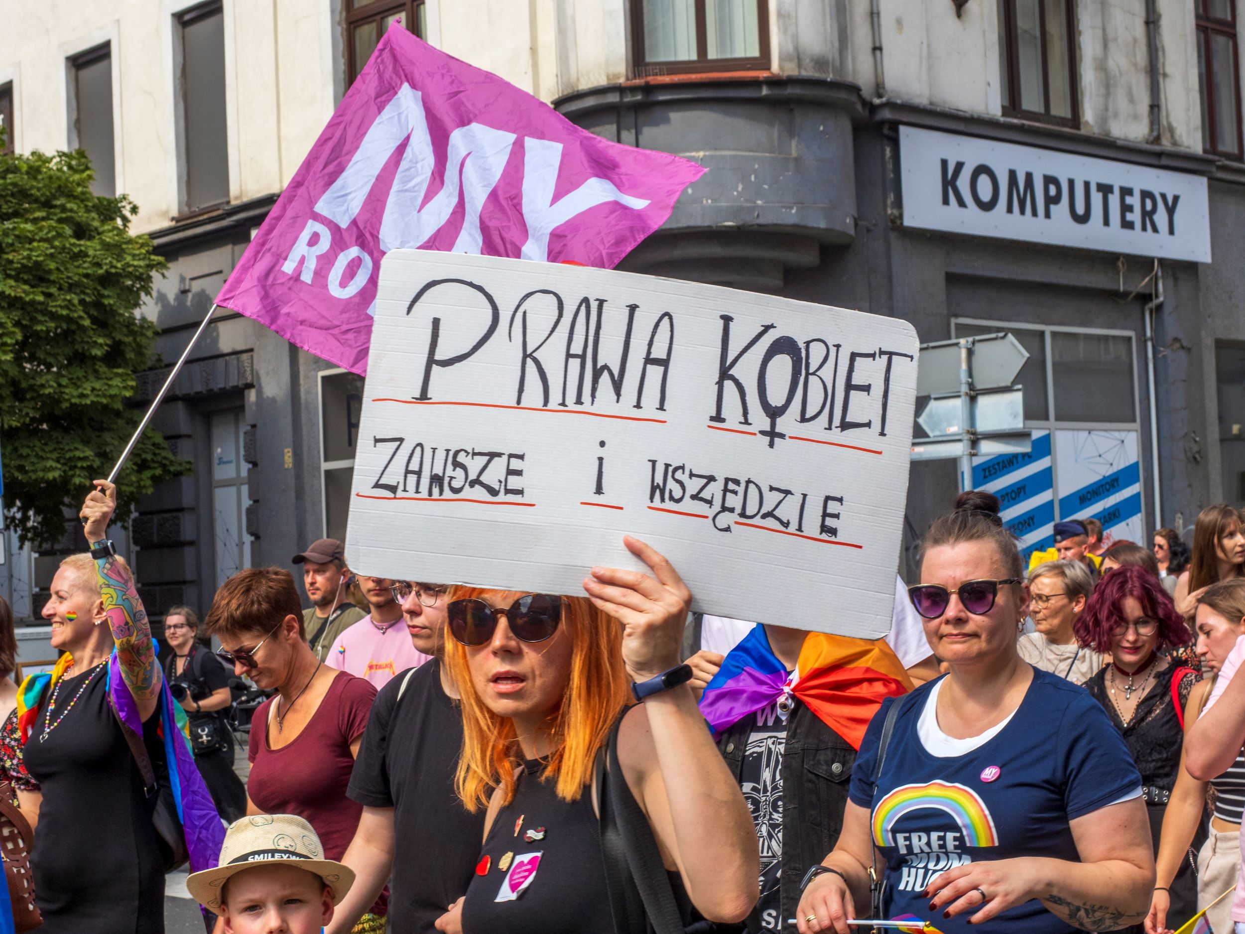 fot. M. Baranowski/UM Gliwice Mieszkańcy na ulicy Zwycięstwa