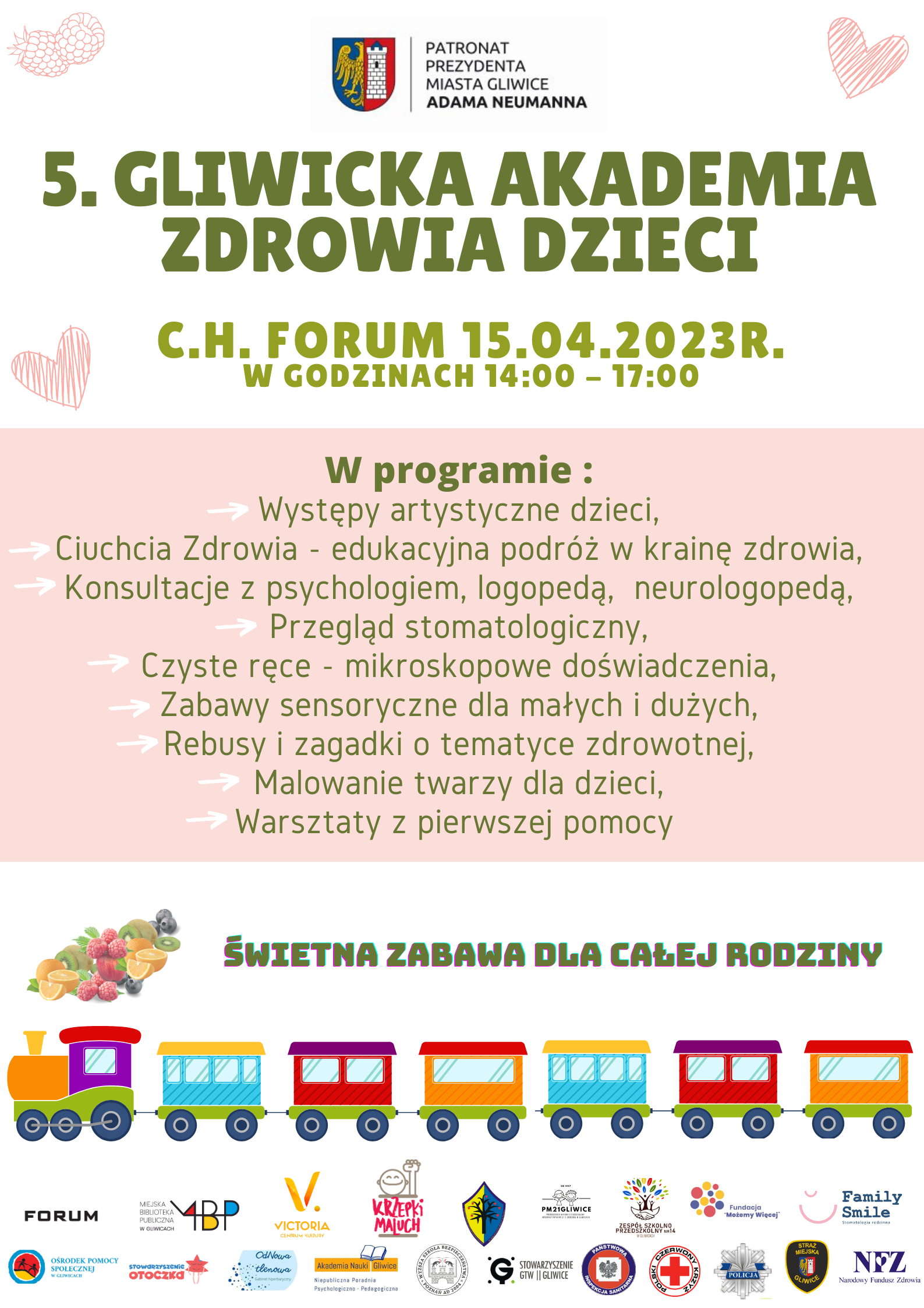 Graf. materiały organizatora Plakat promujący wydarzenie