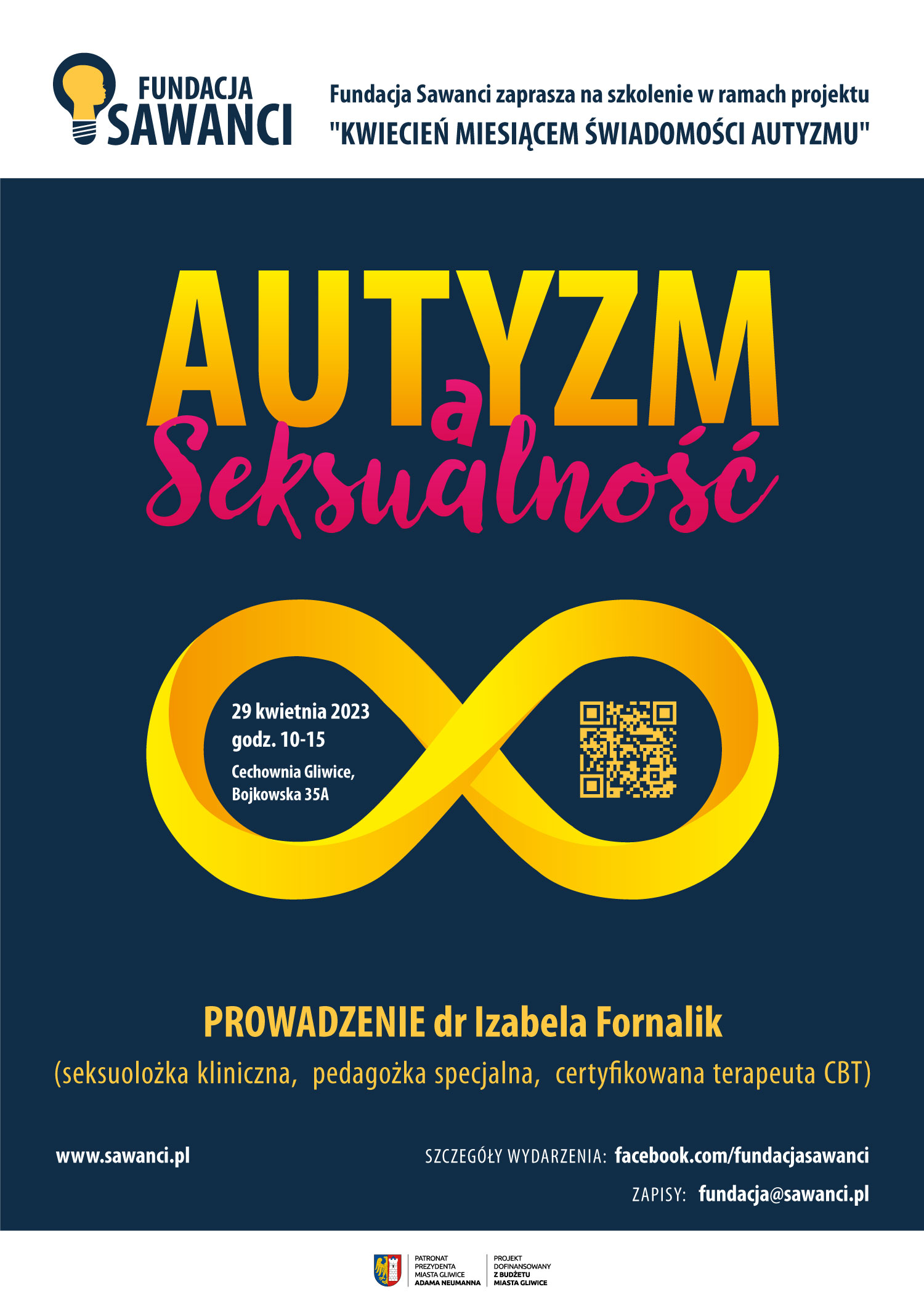 Graf. materiały organizatora Plakat promujący szkolenie